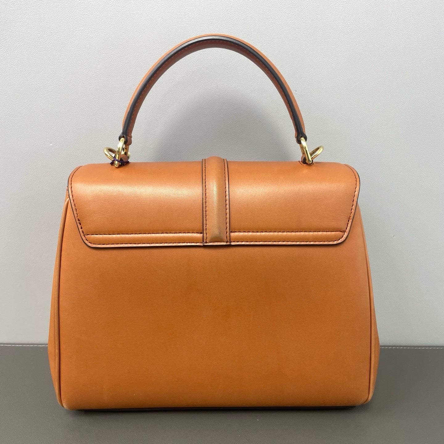 Celine Soft 16 Tan Handle bag