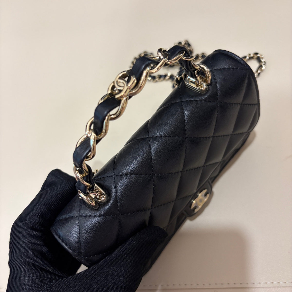 Chanel WOC with Chain Handle