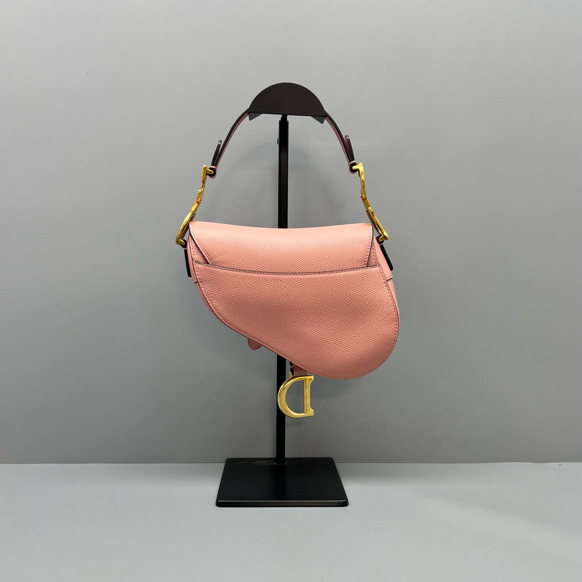 Dior Saddle Pink Grained Calfskin