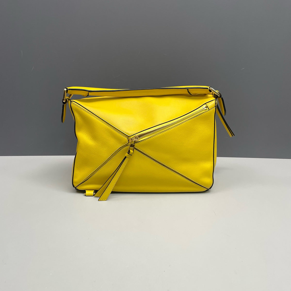 Loewe Puzzle Medium Bag, Bright Yellow