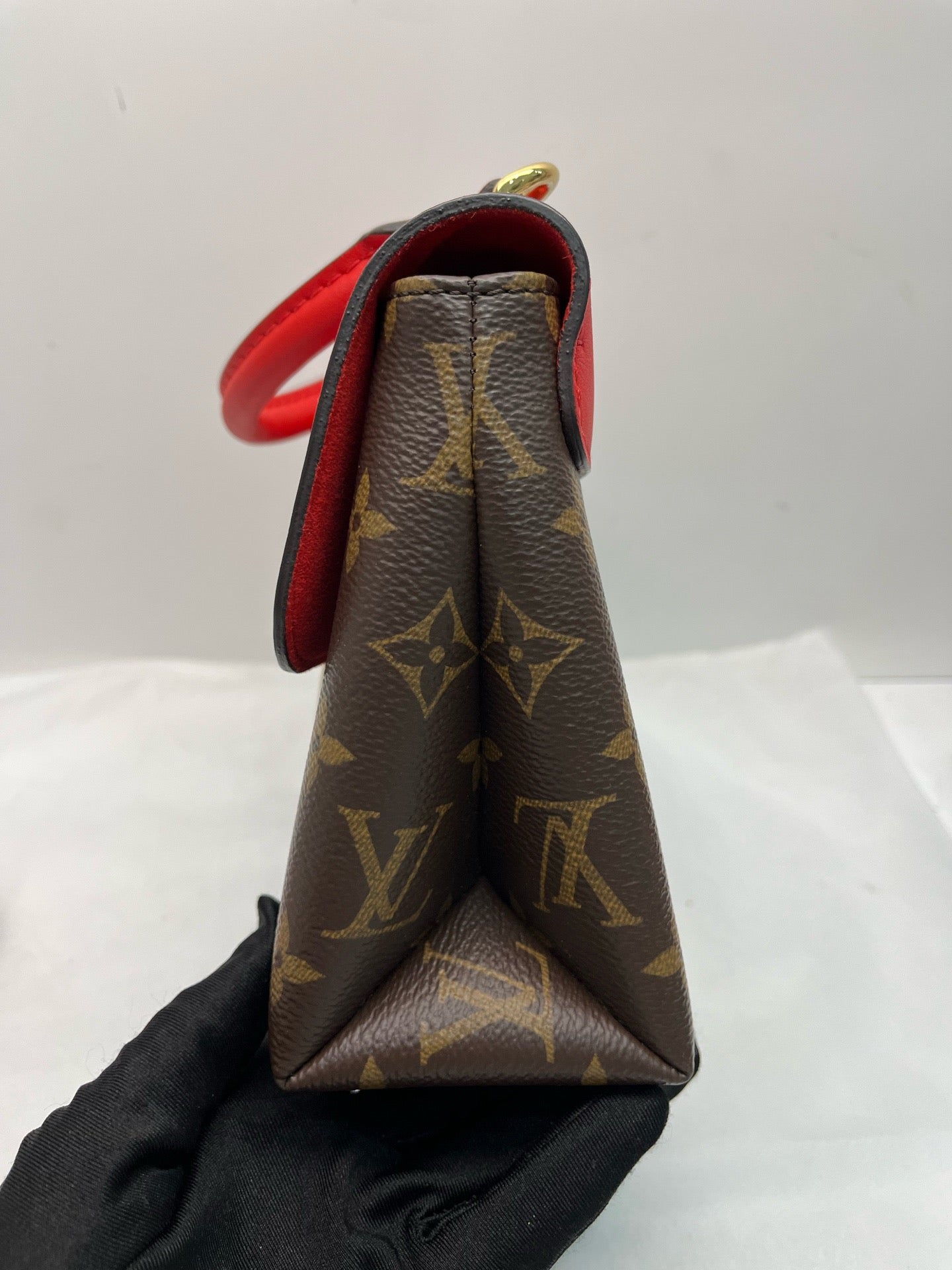 Louis Vuitton Locky BB Red Monogram Crossbody Bag