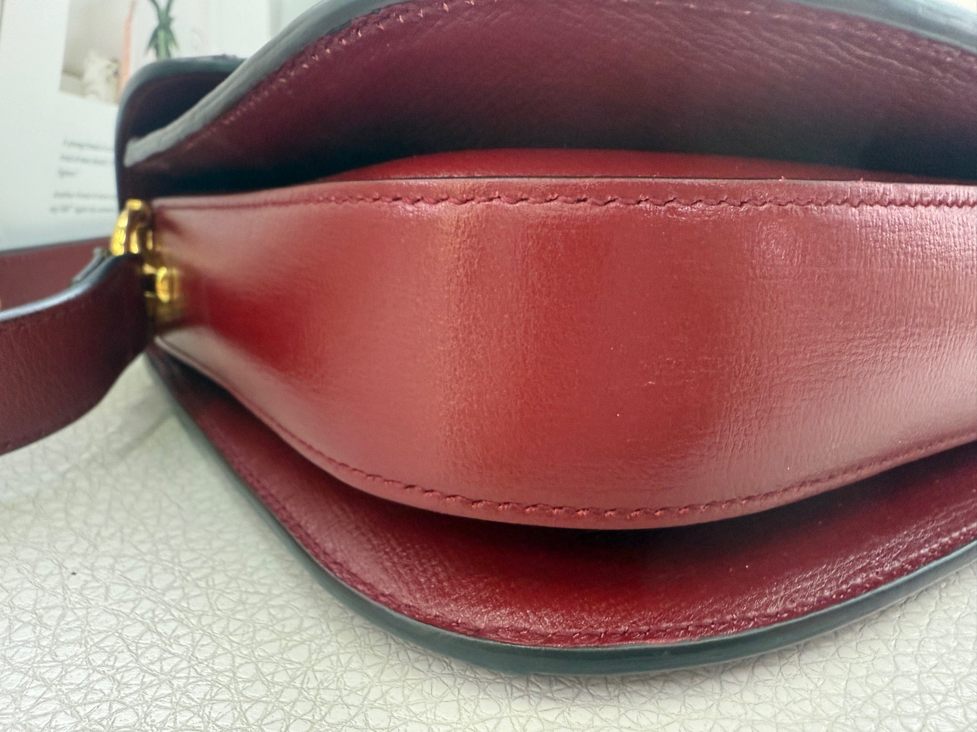Gucci 1955 Horsebit GG Supreme Canvas Crossbody Bag