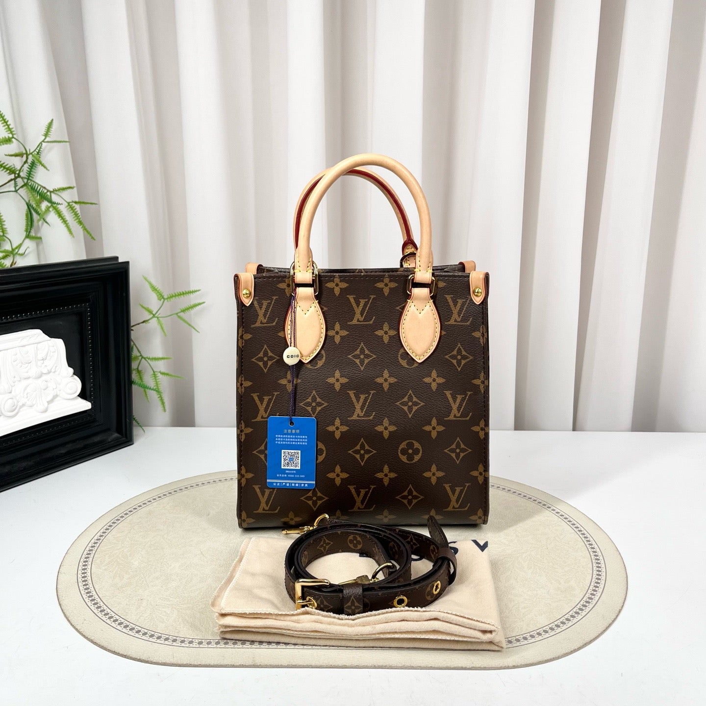 Louis Vuitton Sac Plat BB Monogram Canvas