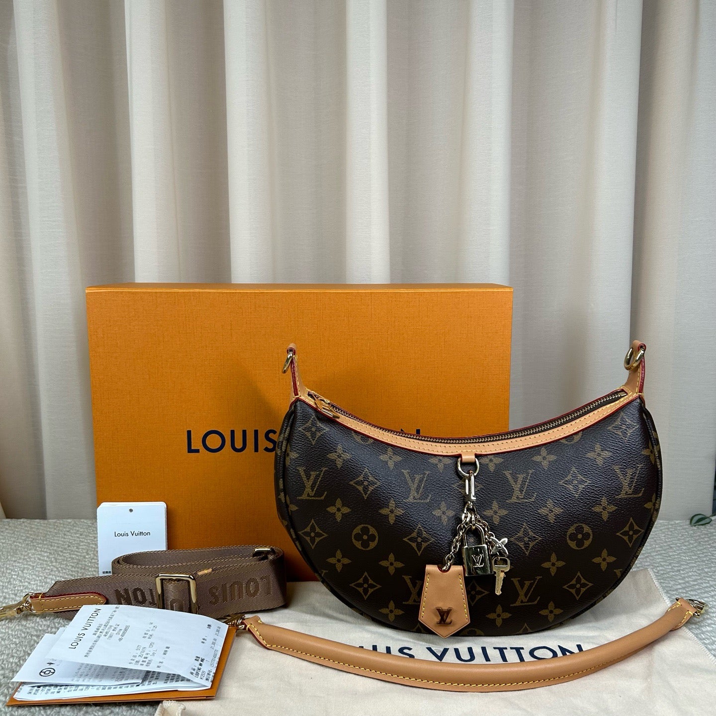 Louis Vuitton Looping Moon Bag Monogram