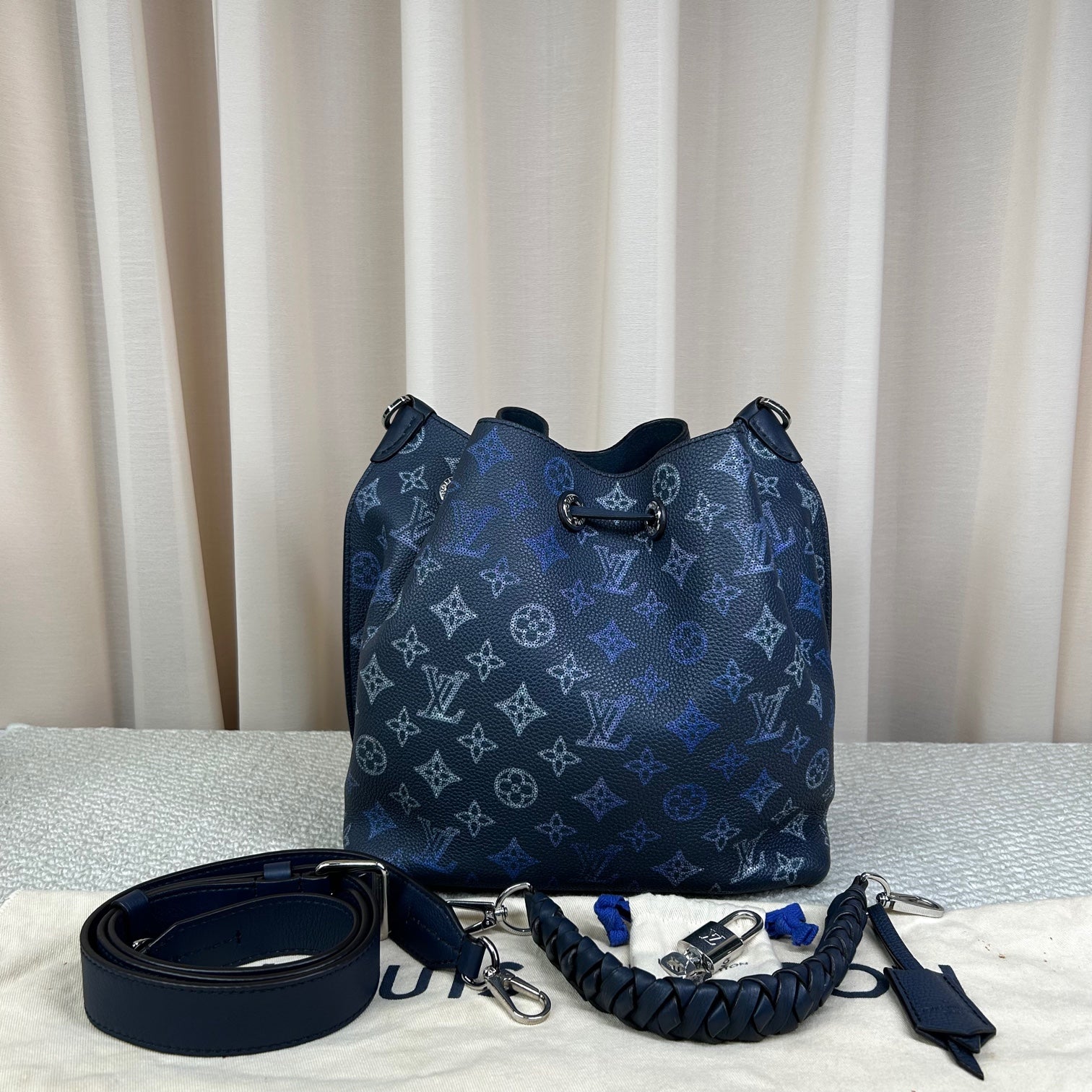 Louis Vuitton Bella Midnight Blue Gradient Bag