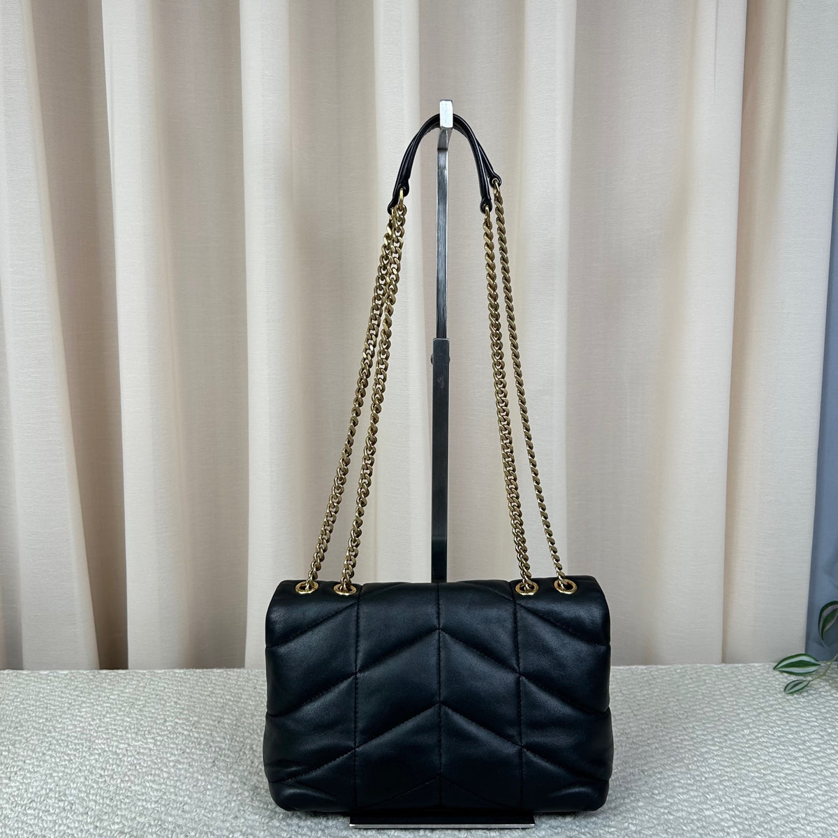 YSL Puffer Cloud Chain Bag 21.5cm