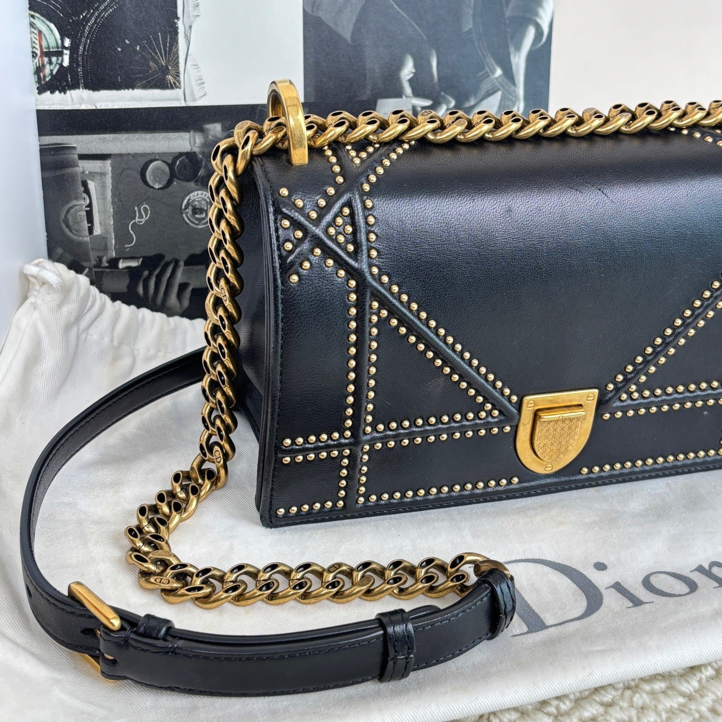 Dior Diorama Small Black