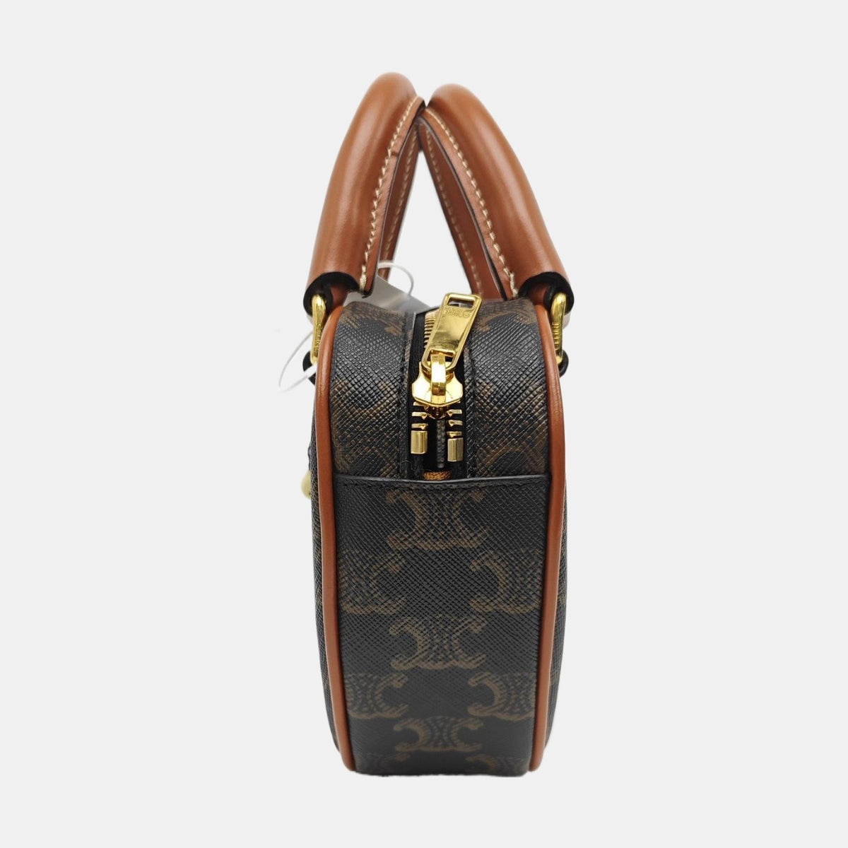 Celine Mini Heart Triomphe Canvas Handbag