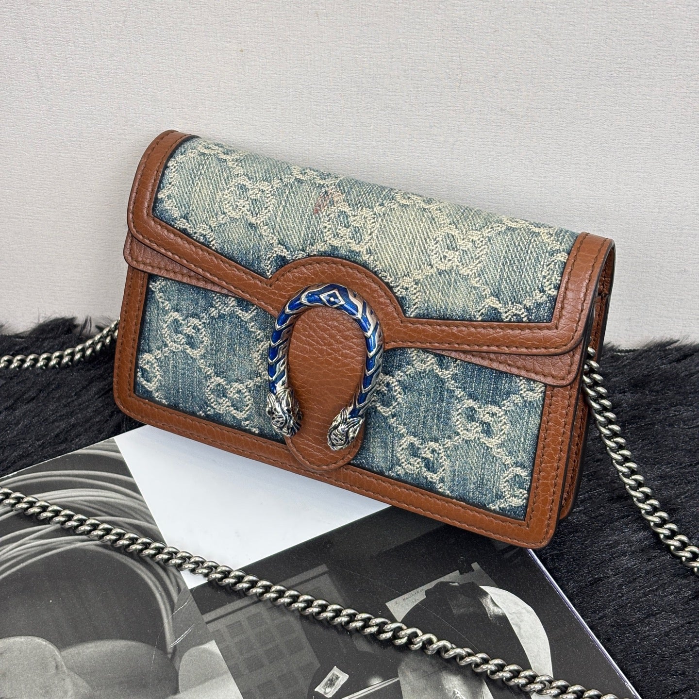 Gucci Dionysus Mini GG Denim