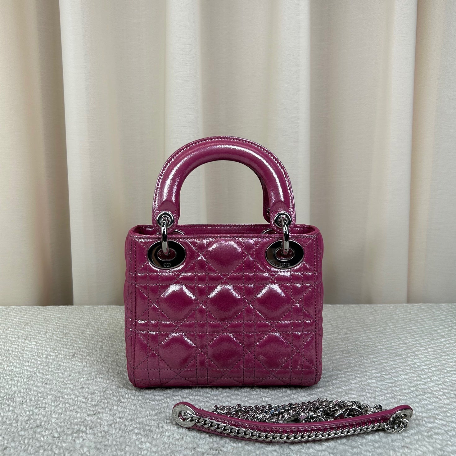Dior Lady Dior Mini (3-Grid) Bag