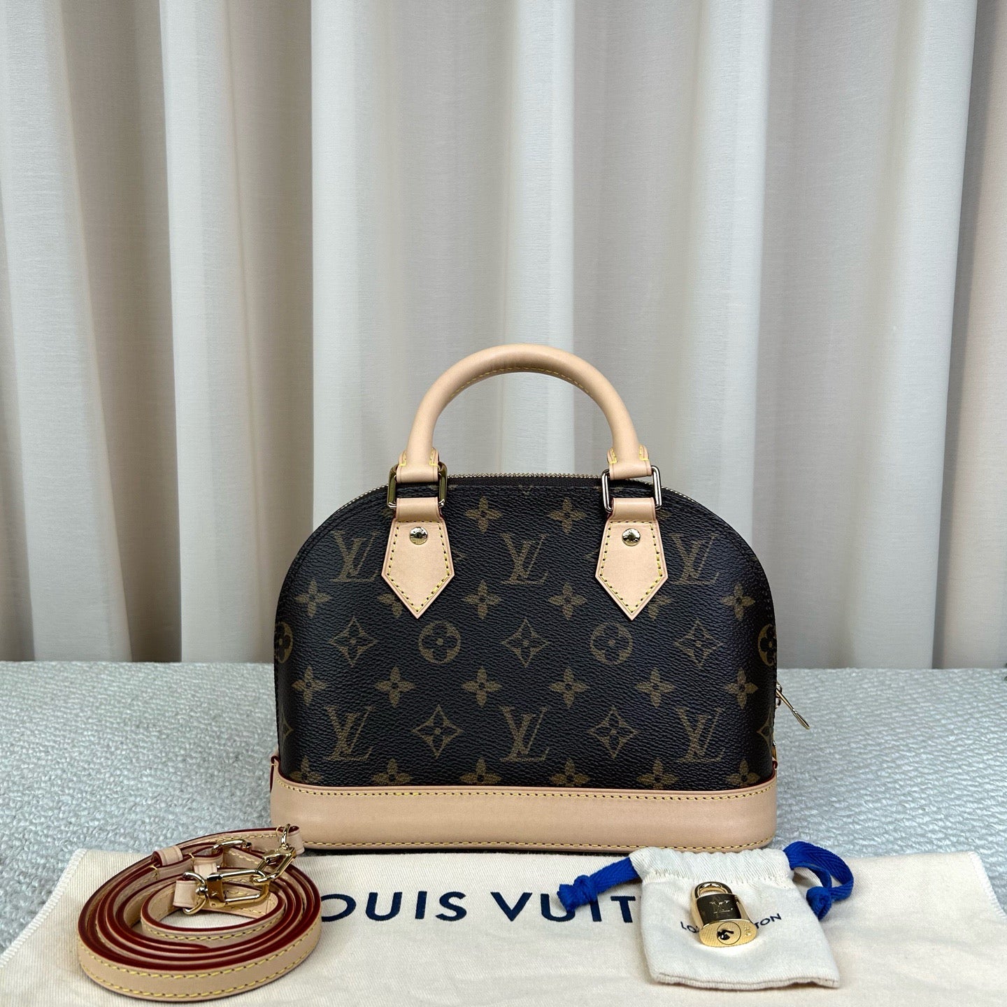 Louis Vuitton Alma BB Classic Monogram Canvas