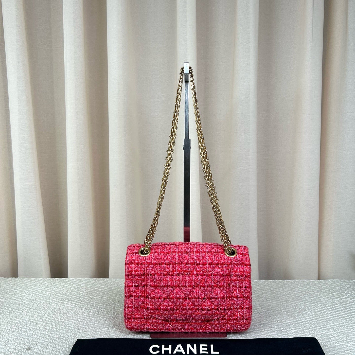 Chanel Reissue 2.55 Tweed Flap Bag