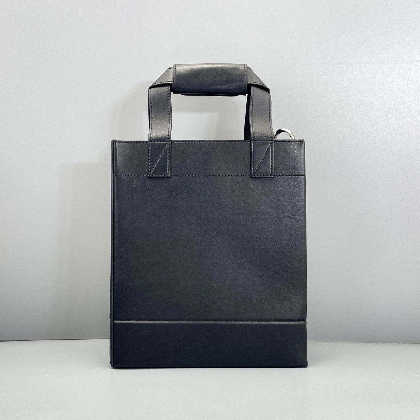 Dior Black Calfskin Vertical Mini