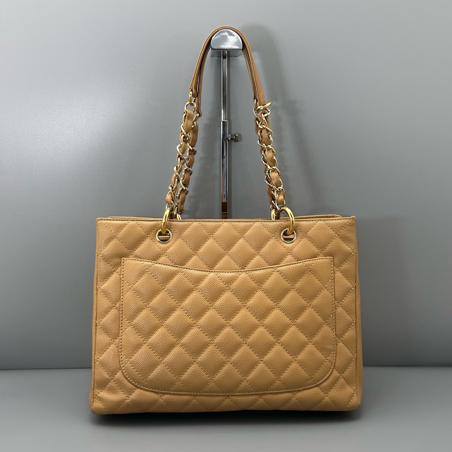 Chanel Beige Caviar GST