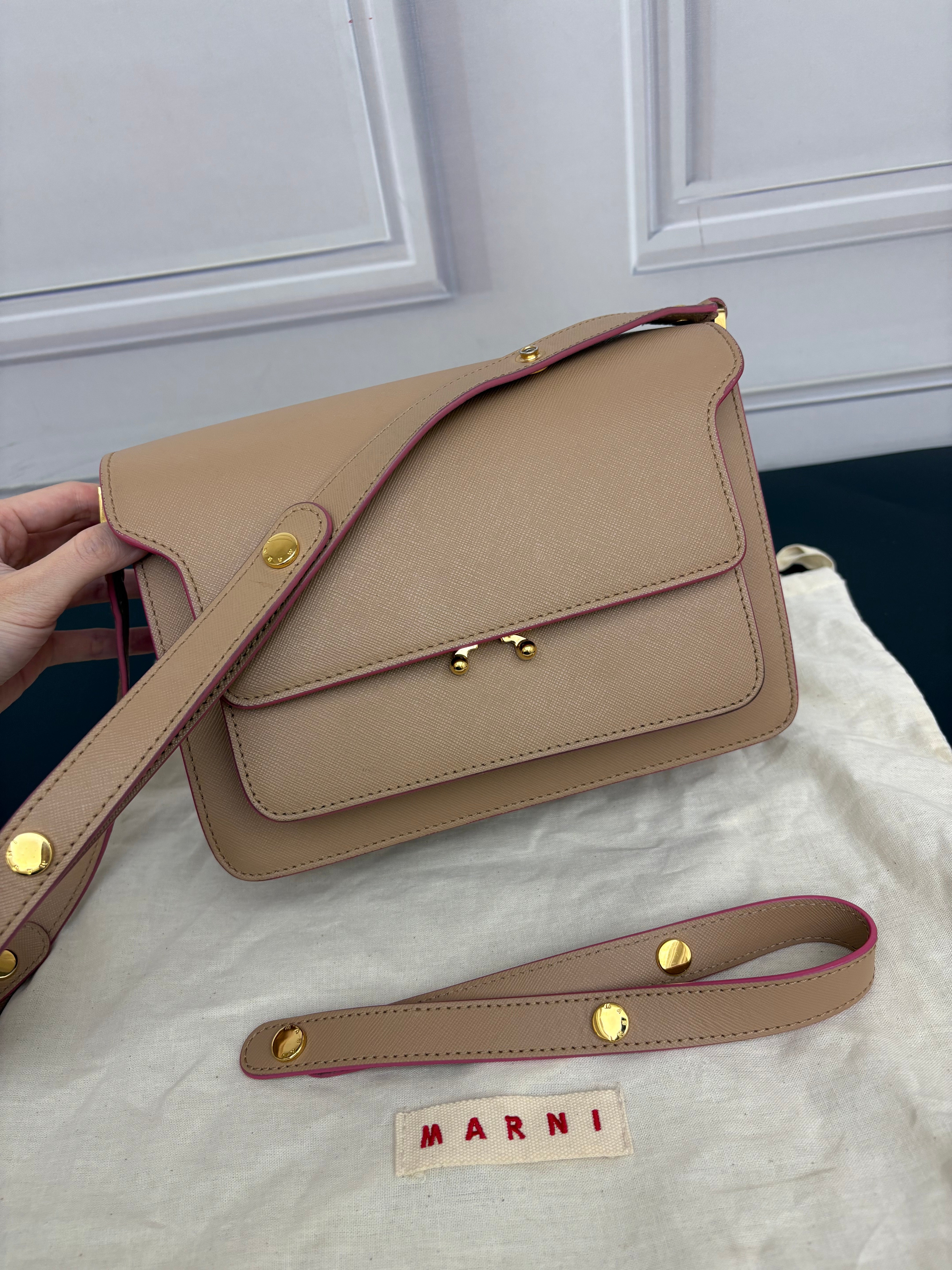 Marni trunk crossbody bag
