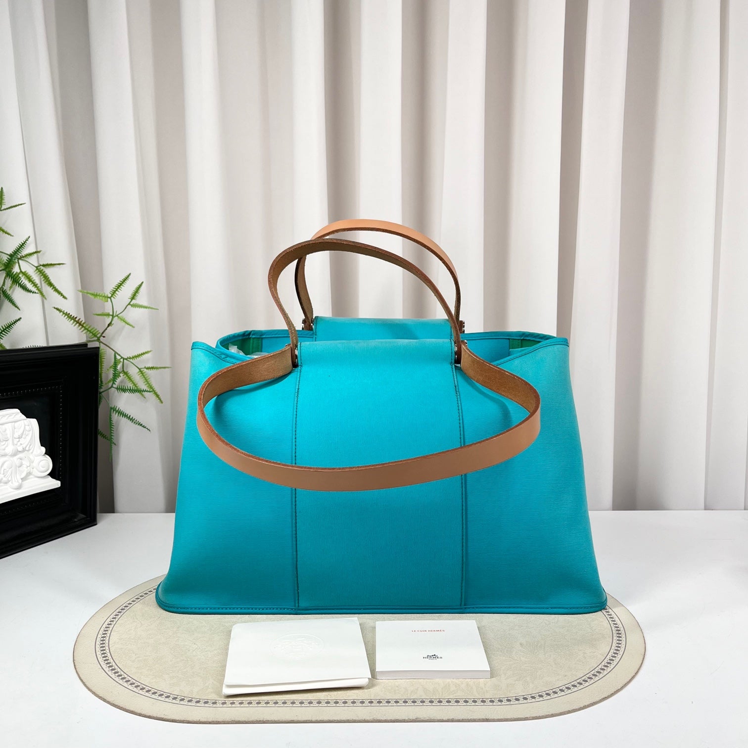 Hermes Cabag Tote Bag, Stamp P