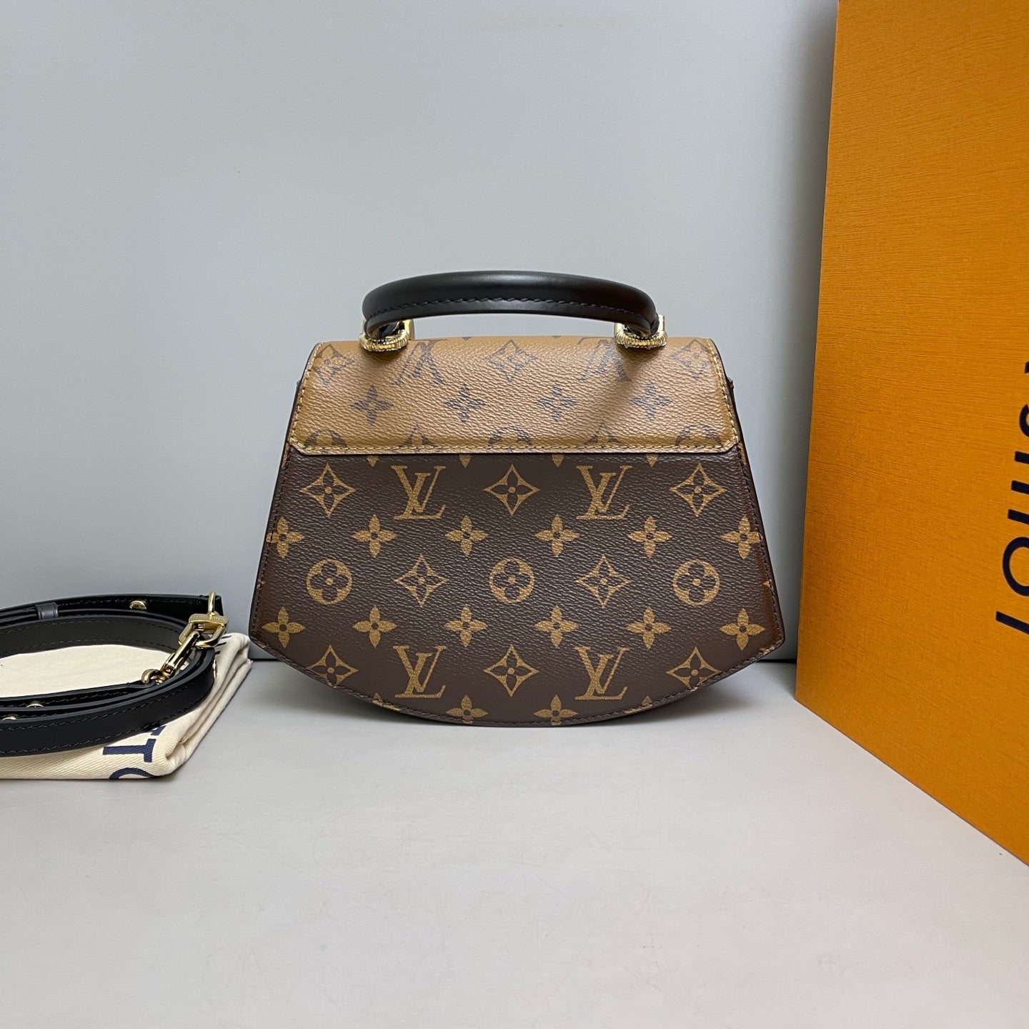 Louis Vuitton Tilsitt Reverse Mixed Monogram Canvas Multiway