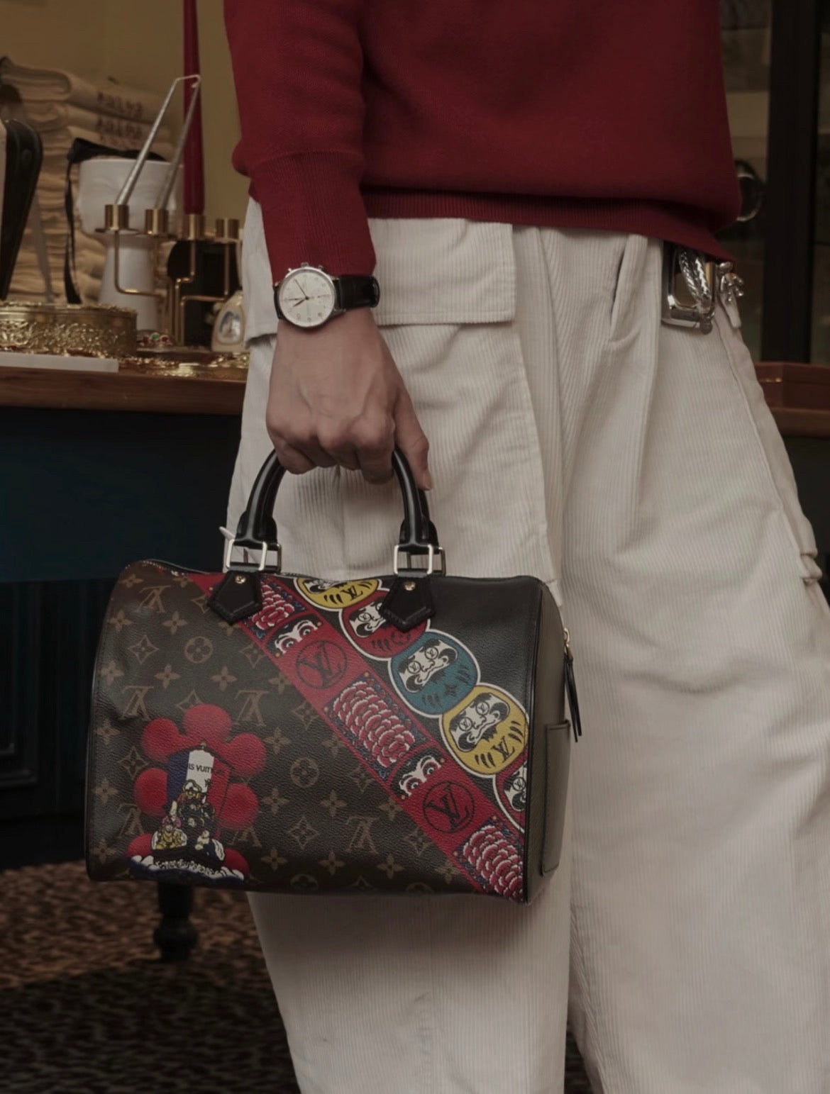 Louis Vuitton x Yamamoto Speedy 30