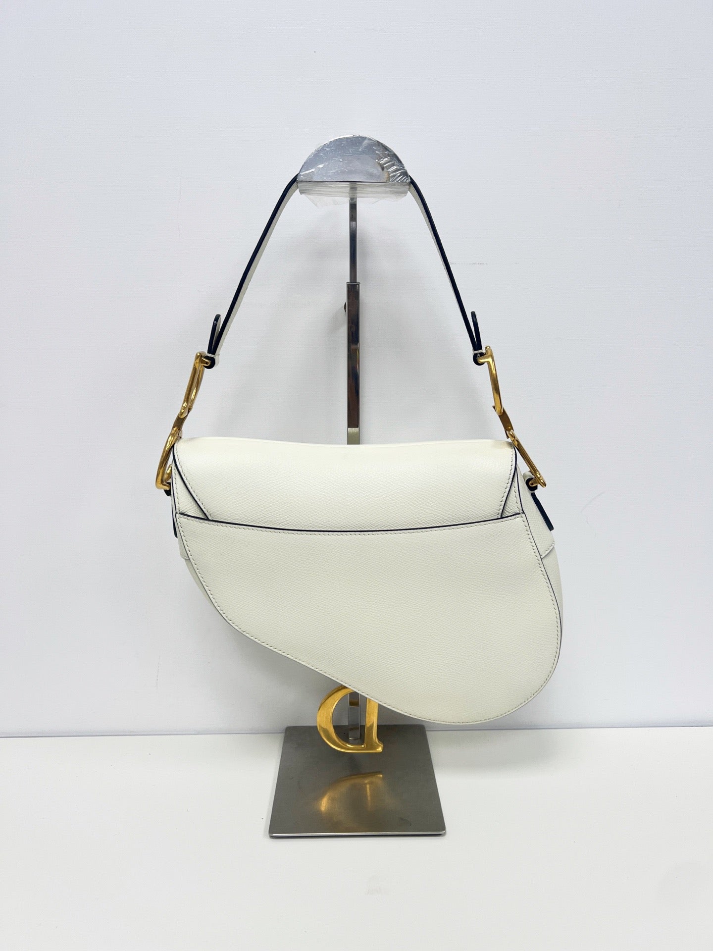 Dior Saddle Medium White