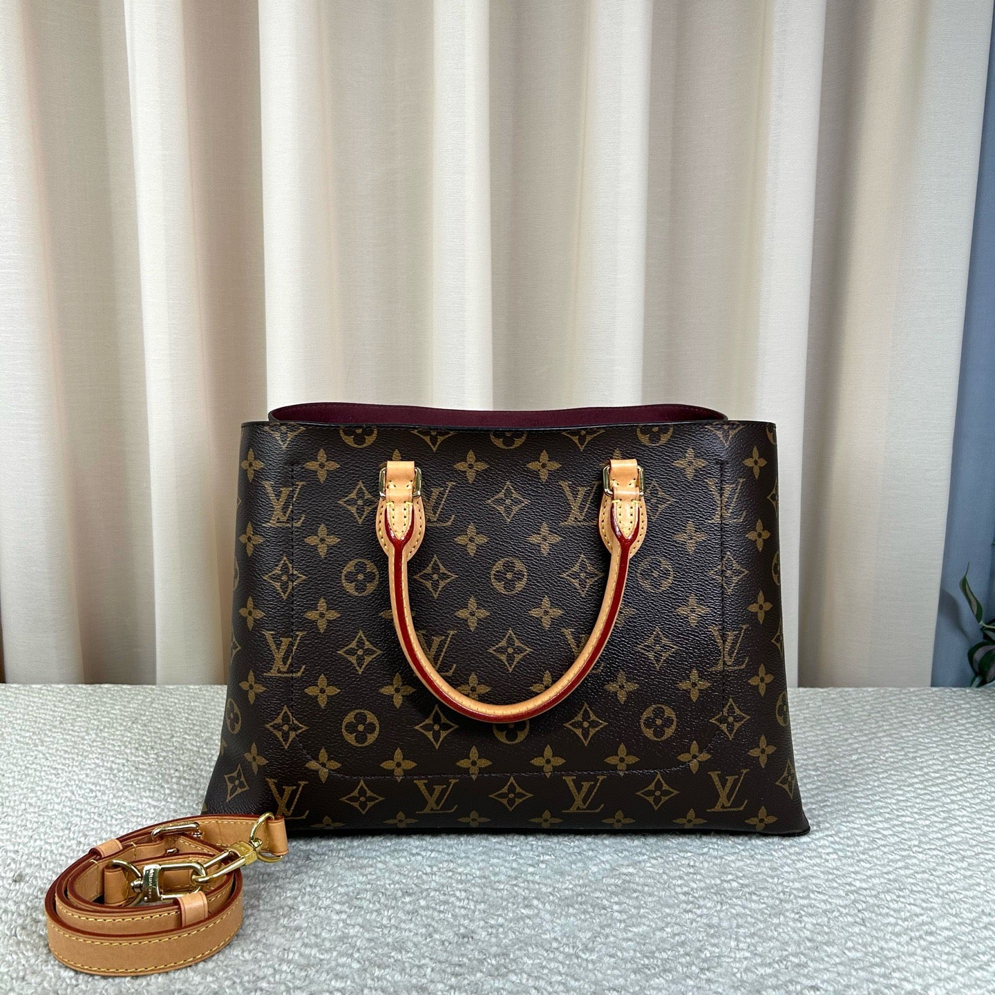 Louis Vuitton Flower Tote Monogram Brown