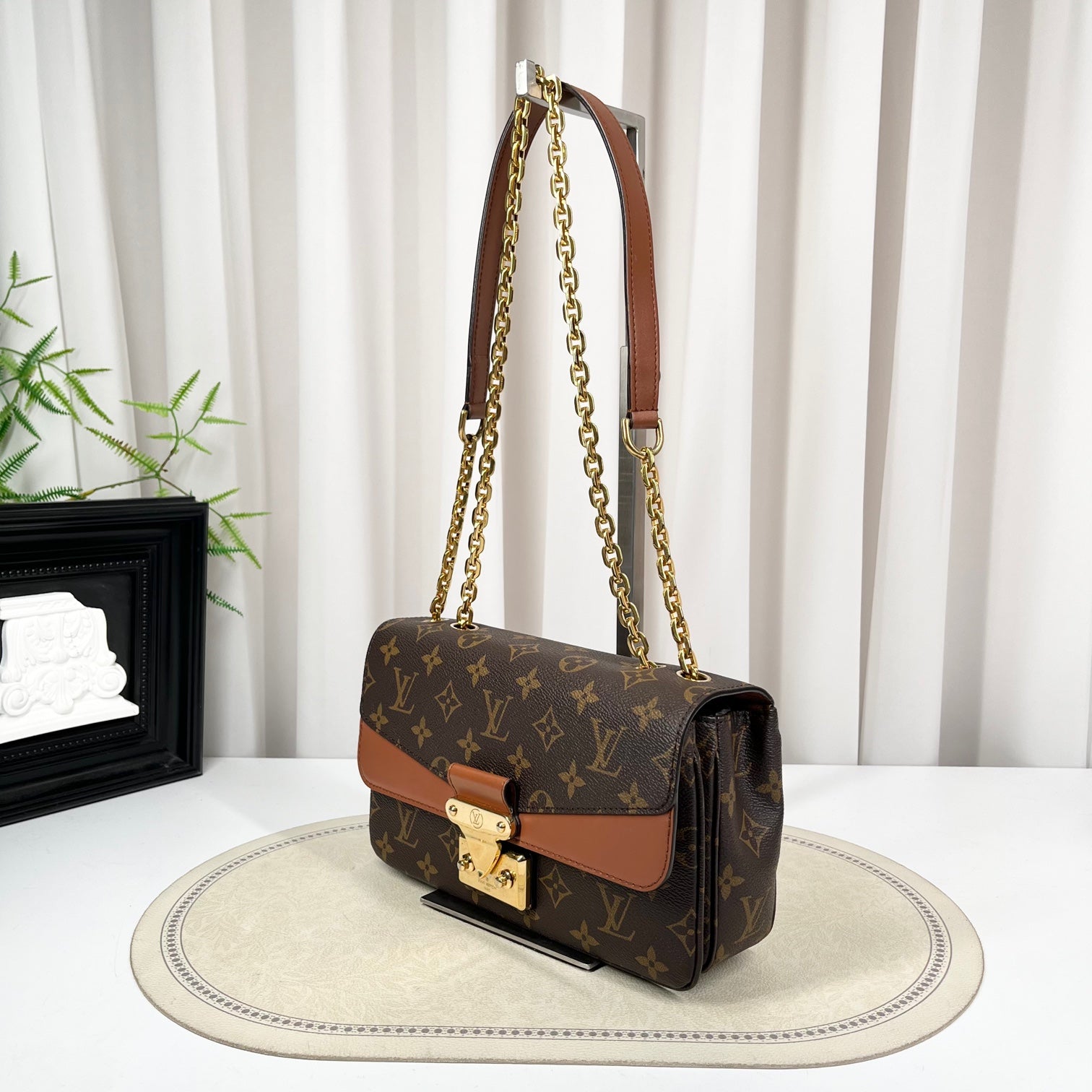 Louis Vuitton Marceau Monogram Crossbody Bag (Microchip)