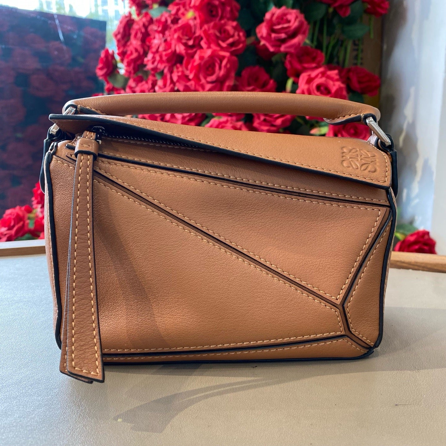 LOEWE Puzzle Mini Tan