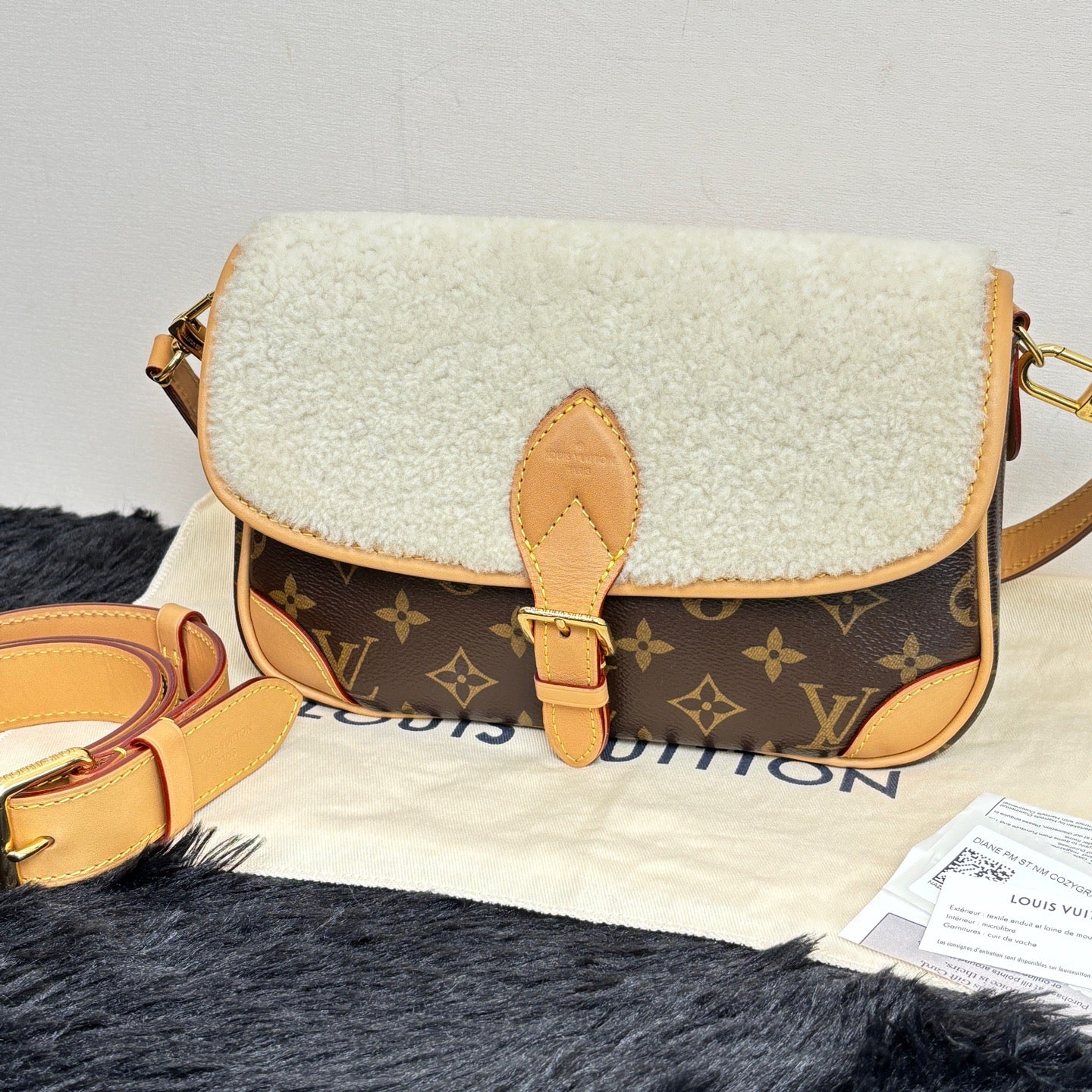 Louis Vuitton LVxShearling Diane Monogram