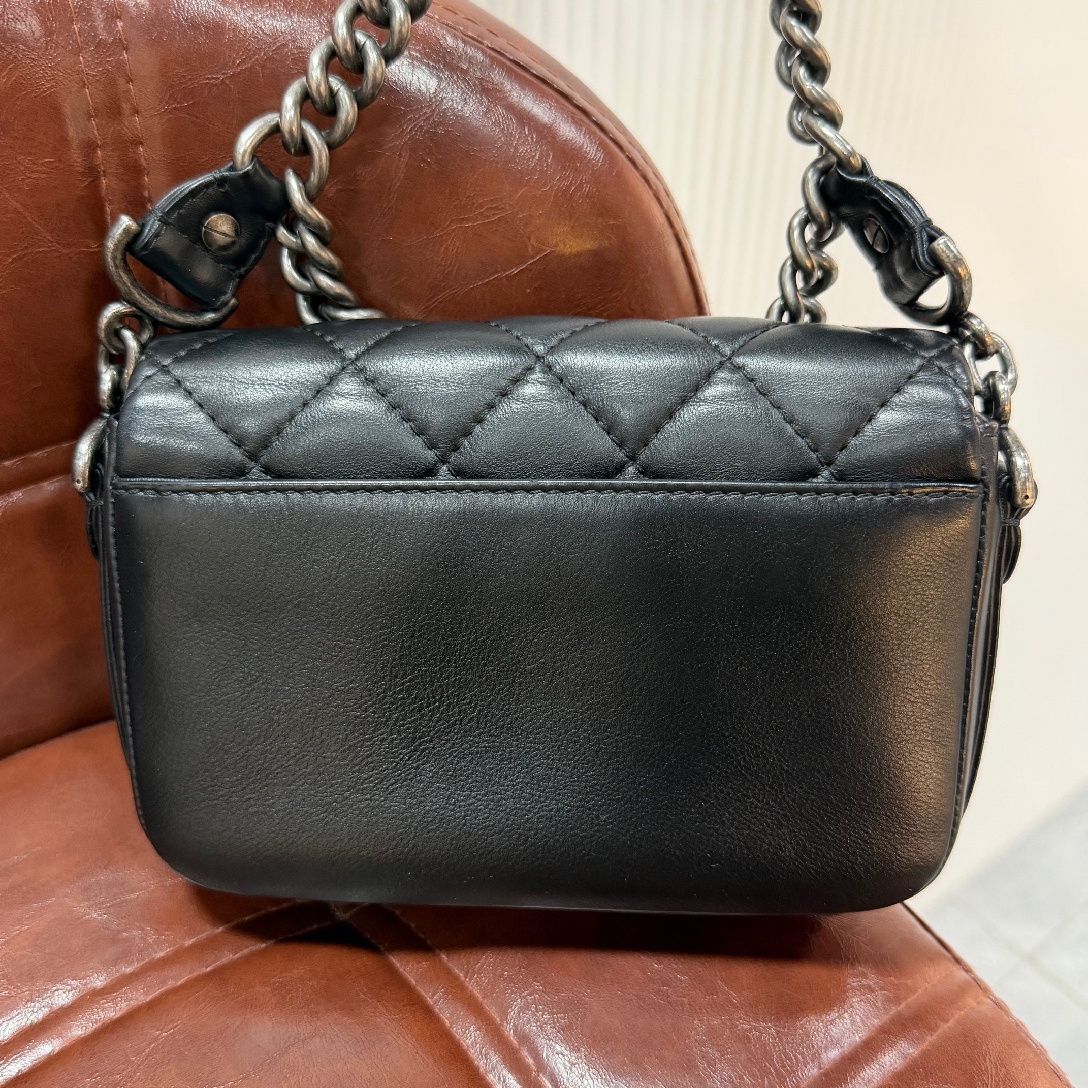 Chanel Quilted Flap Messenger Chain Bag