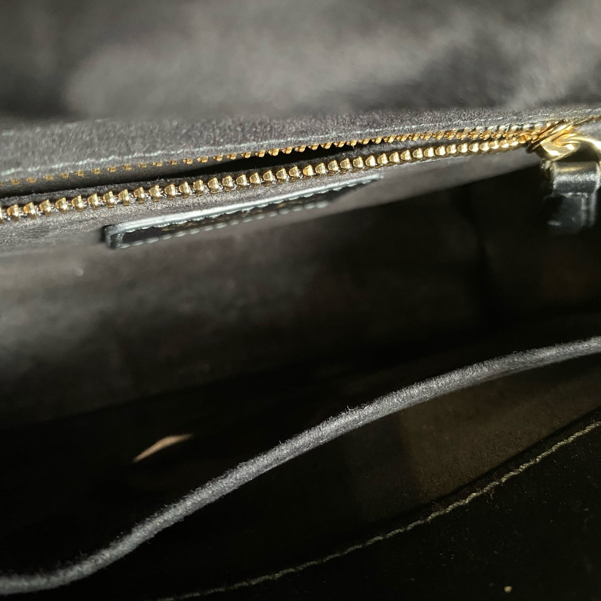 Dior Small Lady Dior Black Satin