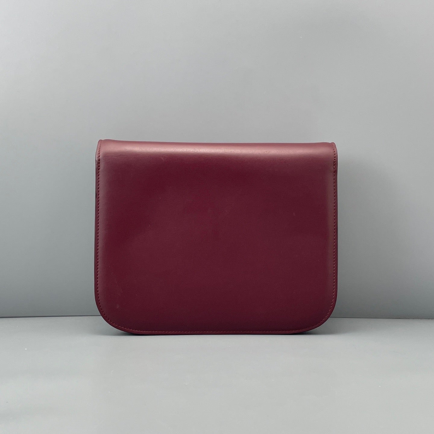 Celine Classic Box Medium Burgundy