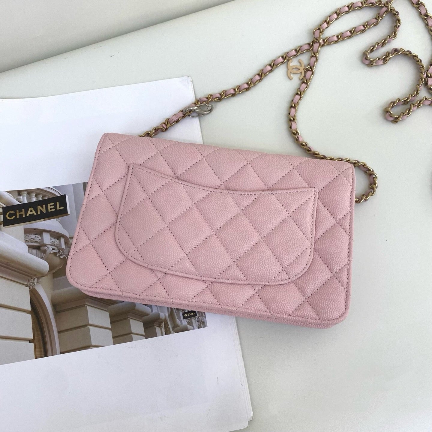 Chanel Classic Wallet On Chain Crossbody Bag in 22S