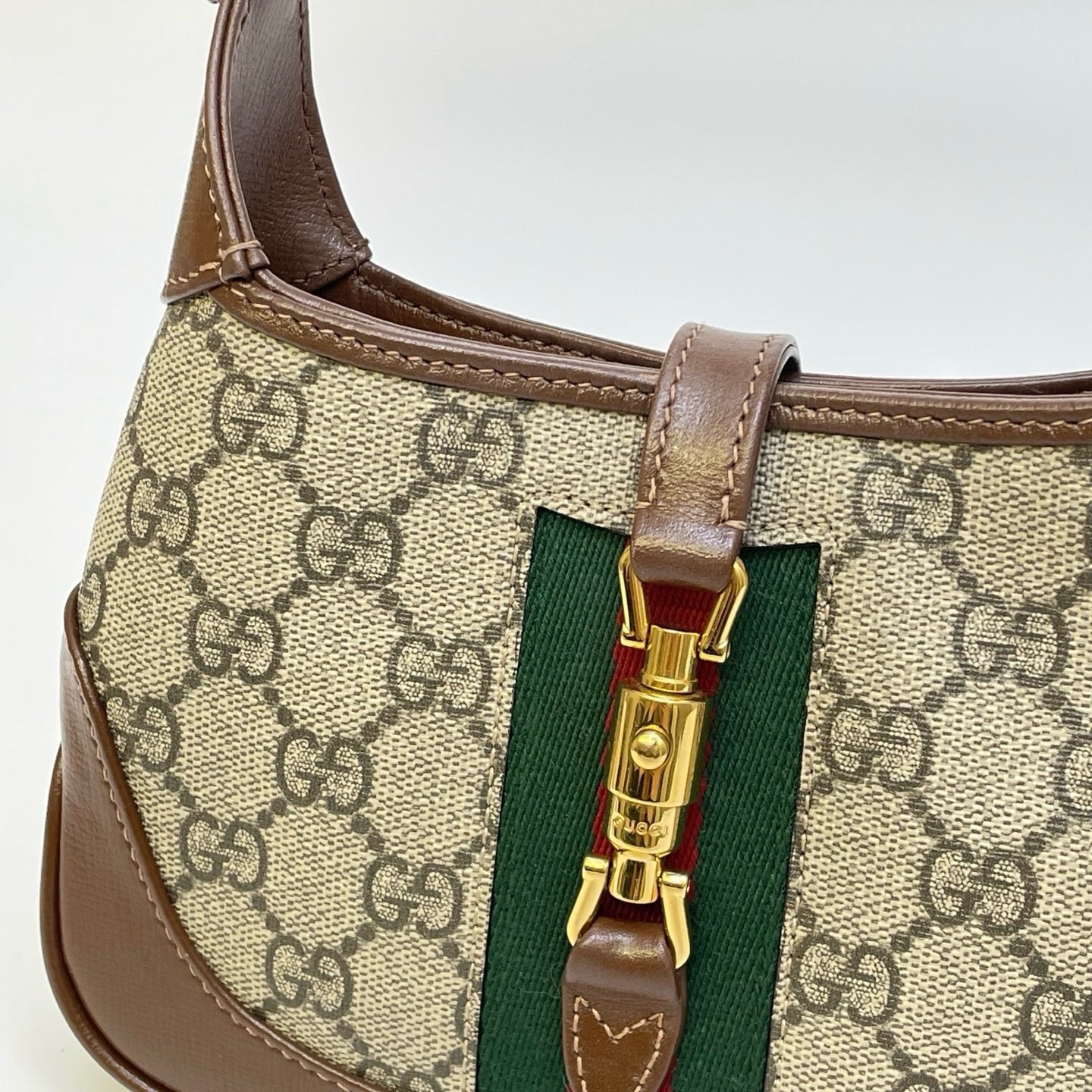 Gucci Jackie 1961 Mini GG Supreme Canvas Handbag