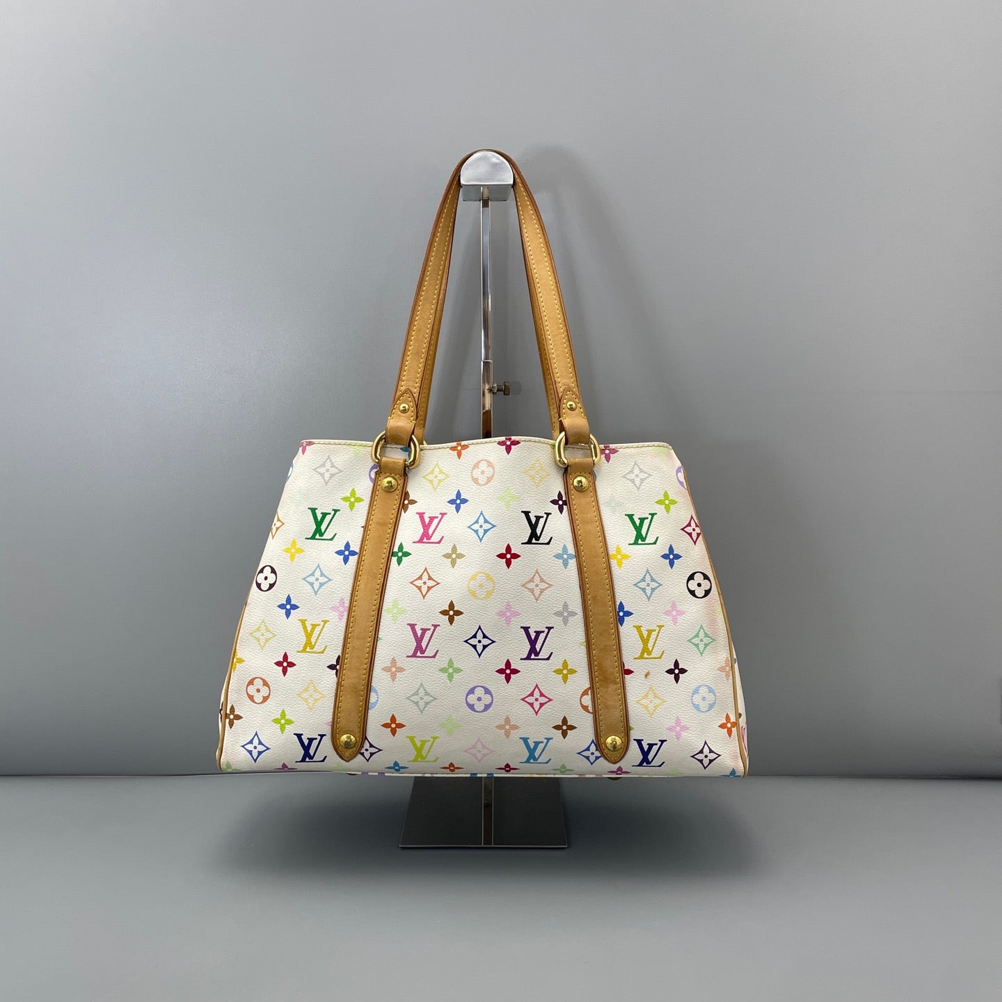 Louis Vuitton Aurelia MM White Multicolor Monogram
