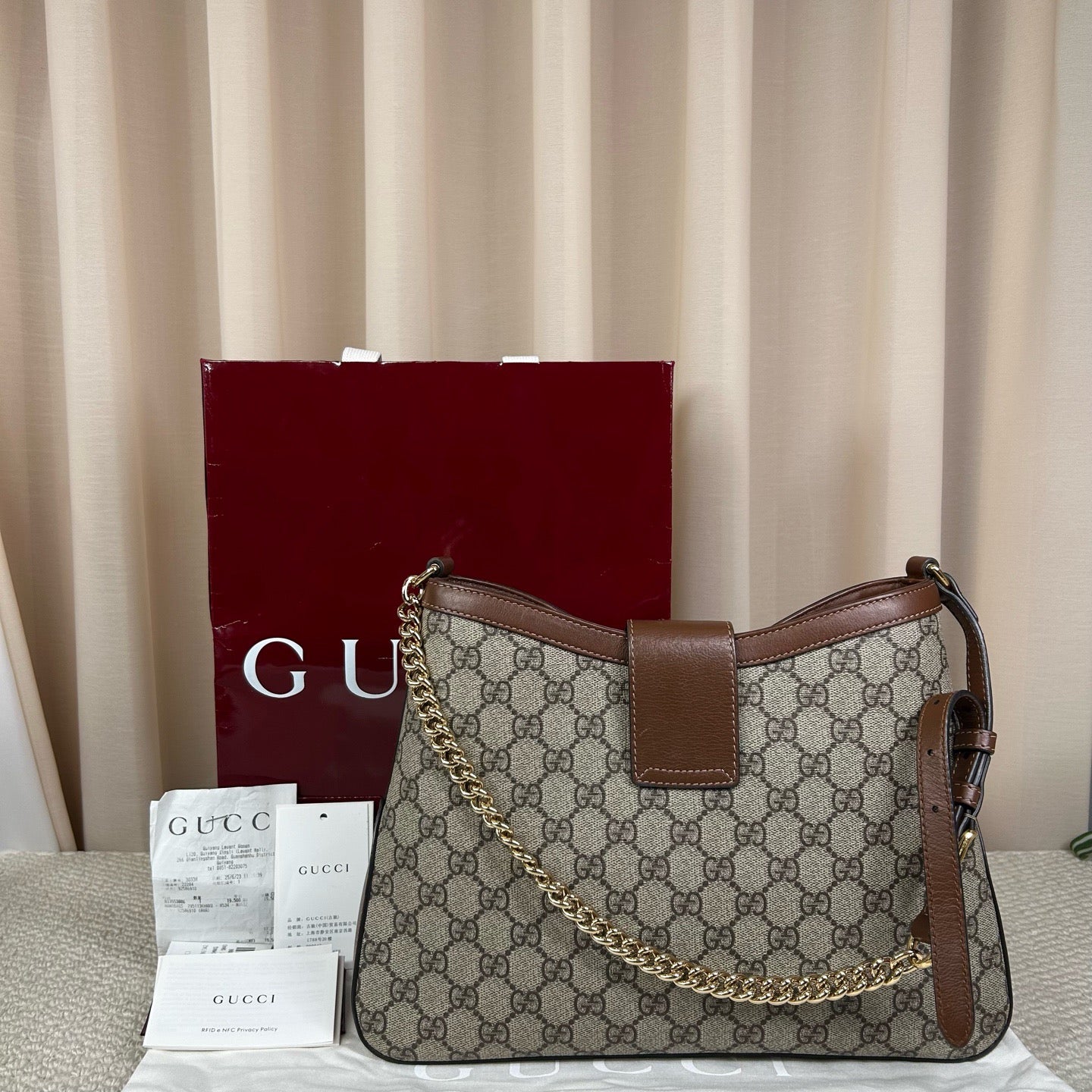 Gucci Padlock Tote Shoulder Bag