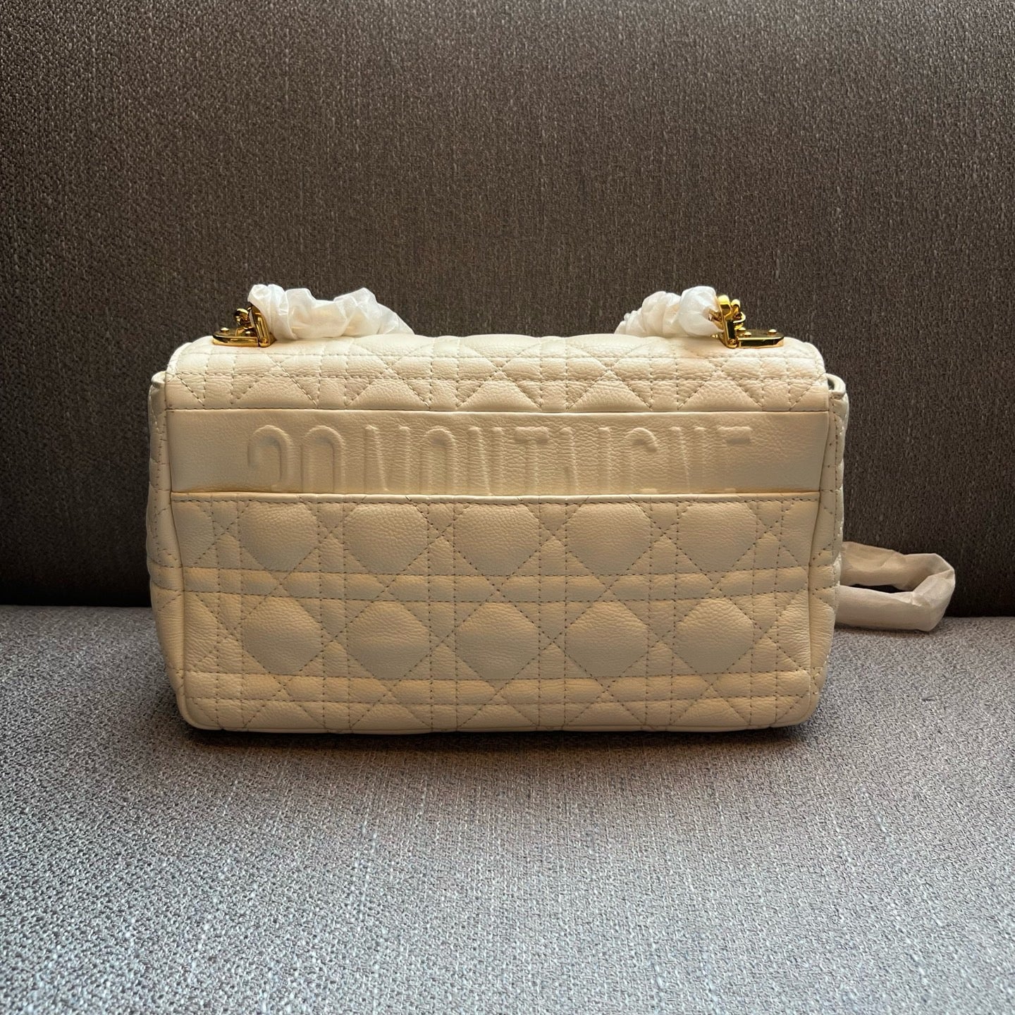 Dior Caro Medium White