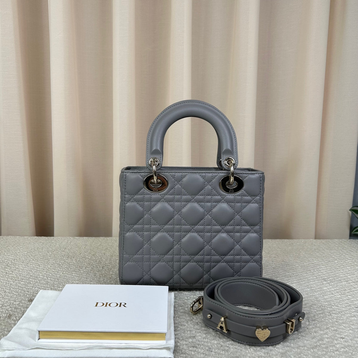 Dior Lady Dior Four‑grid Handbag 20cm