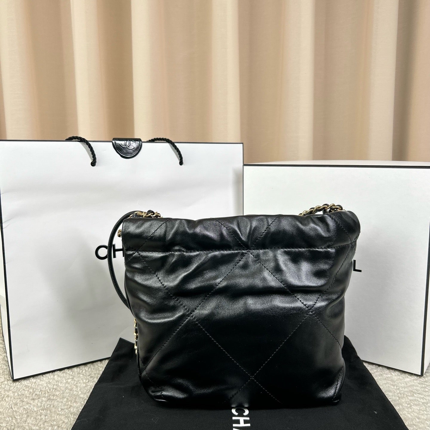 Chanel 22 Bag Mini Black