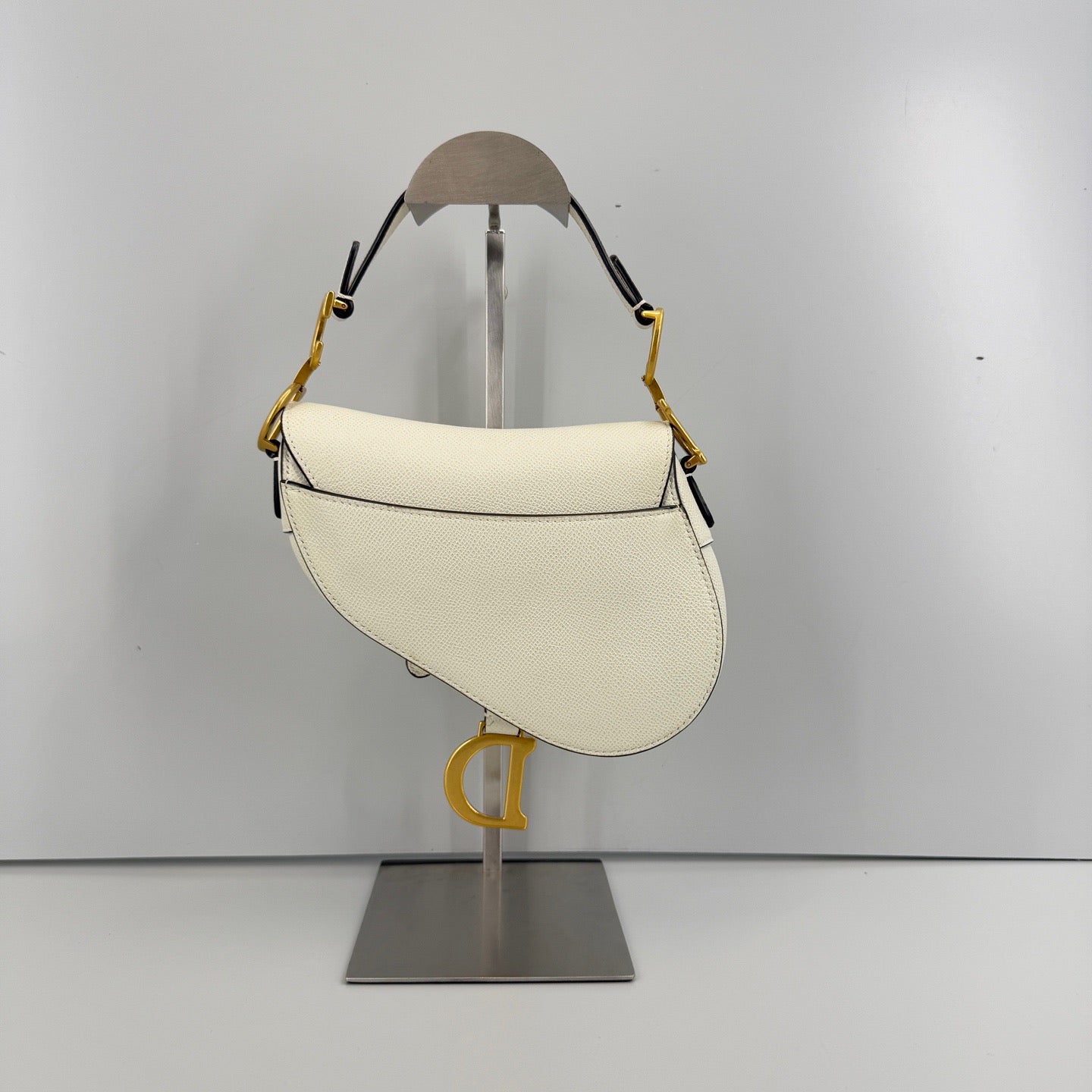 Dior Saddle Small White
