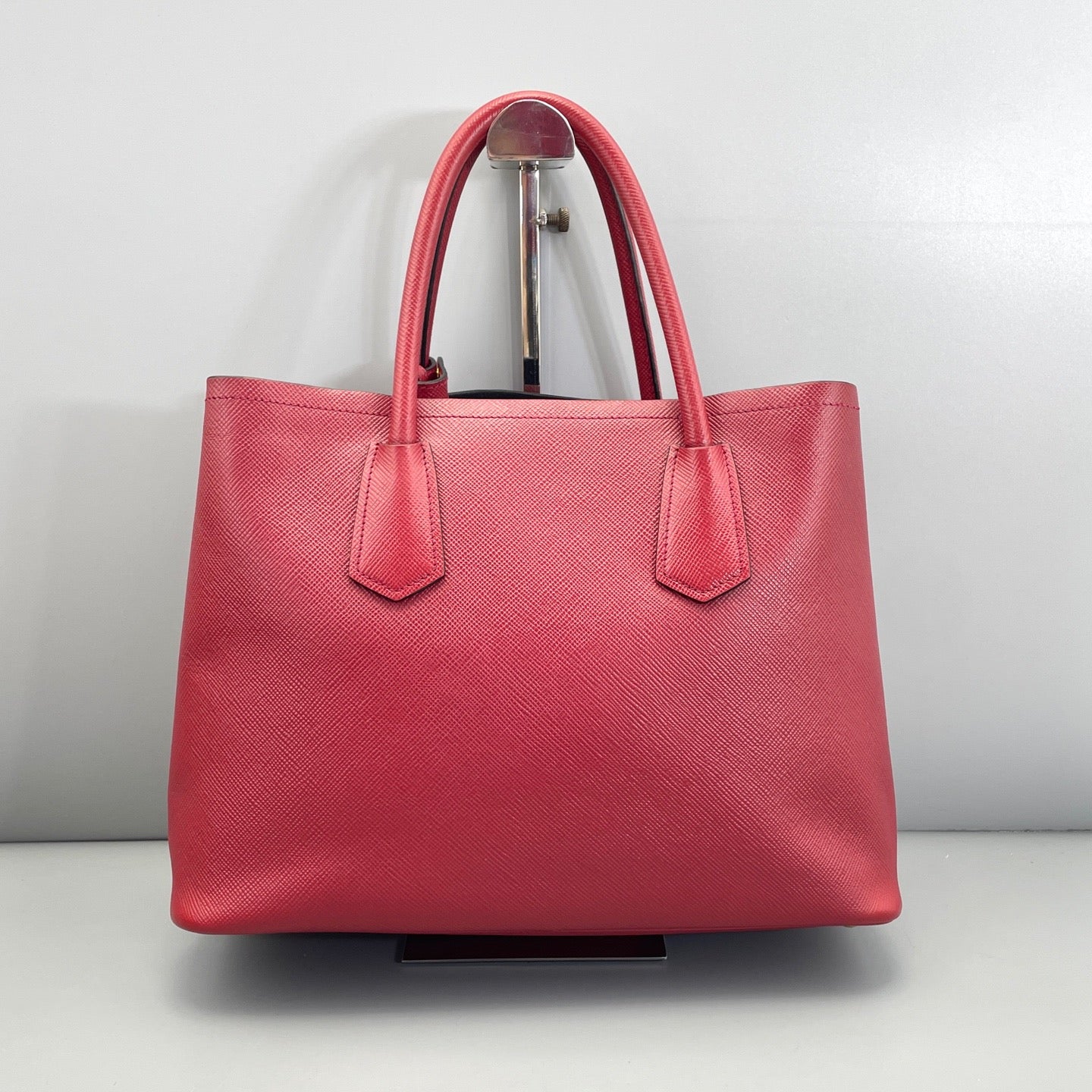 Prada Red Saffiano Leather Galleria Large