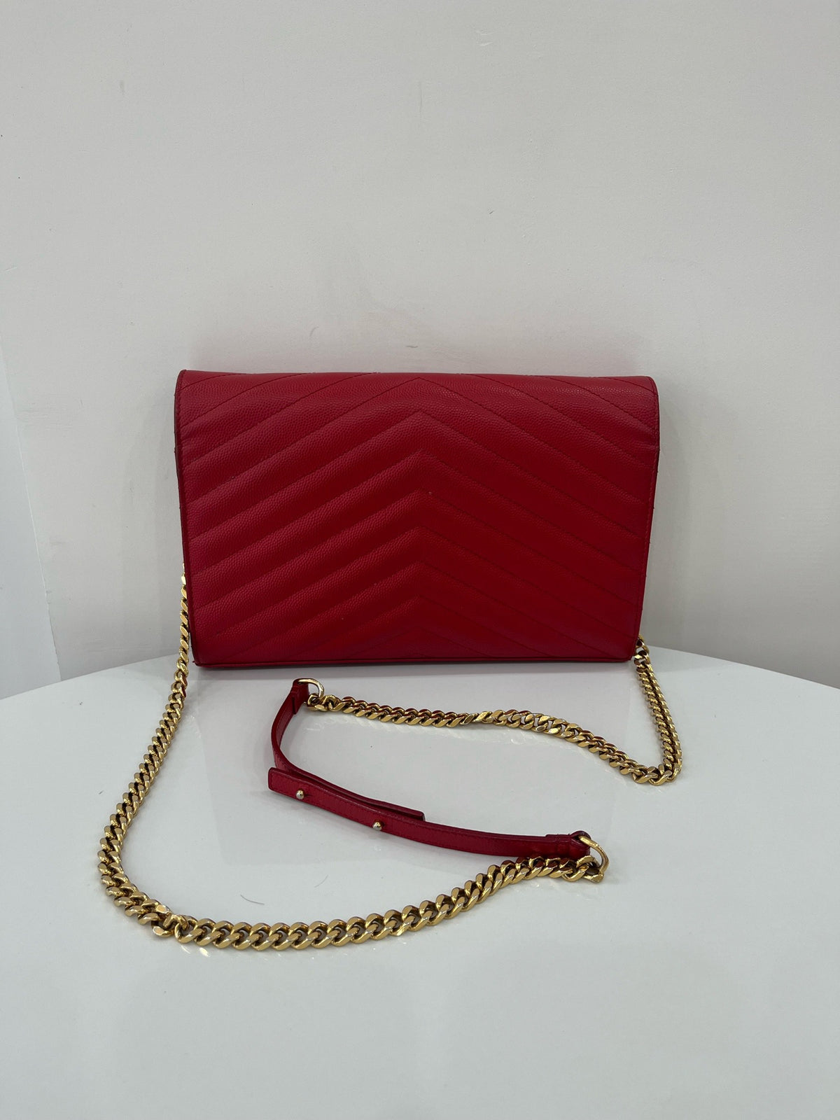 YSL Saint Laurent Envelope Red