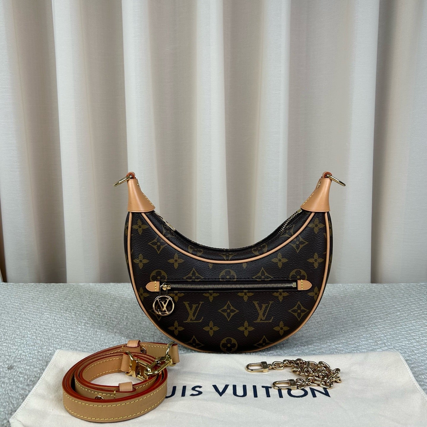 LV Louis Vuitton Loop Monogram Shoulder Bag