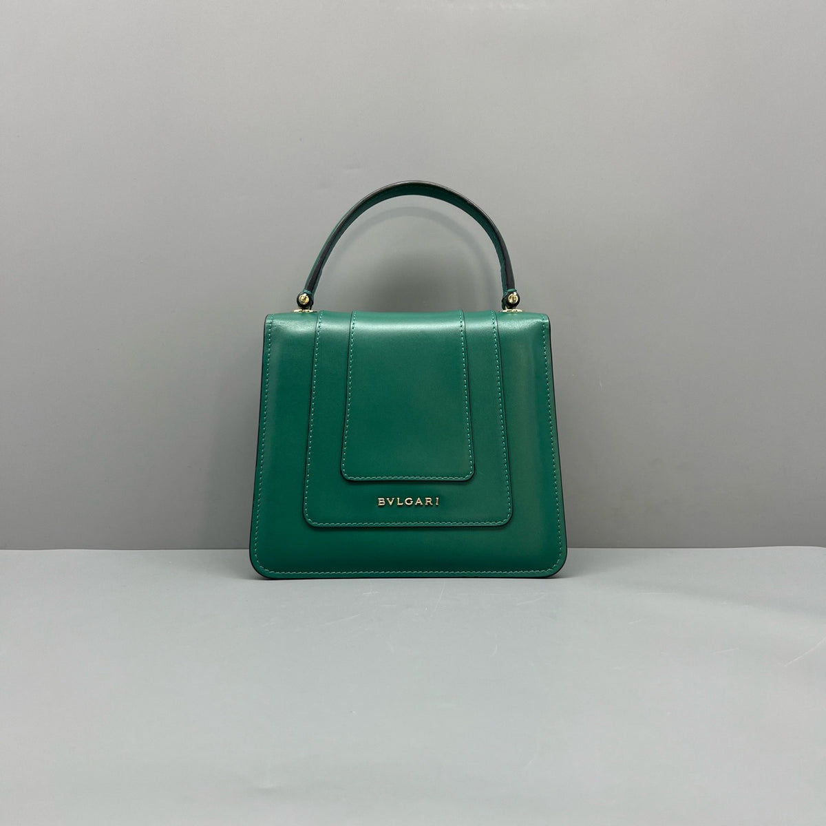 Bvlgari Green Calfskin Serpenti Forever