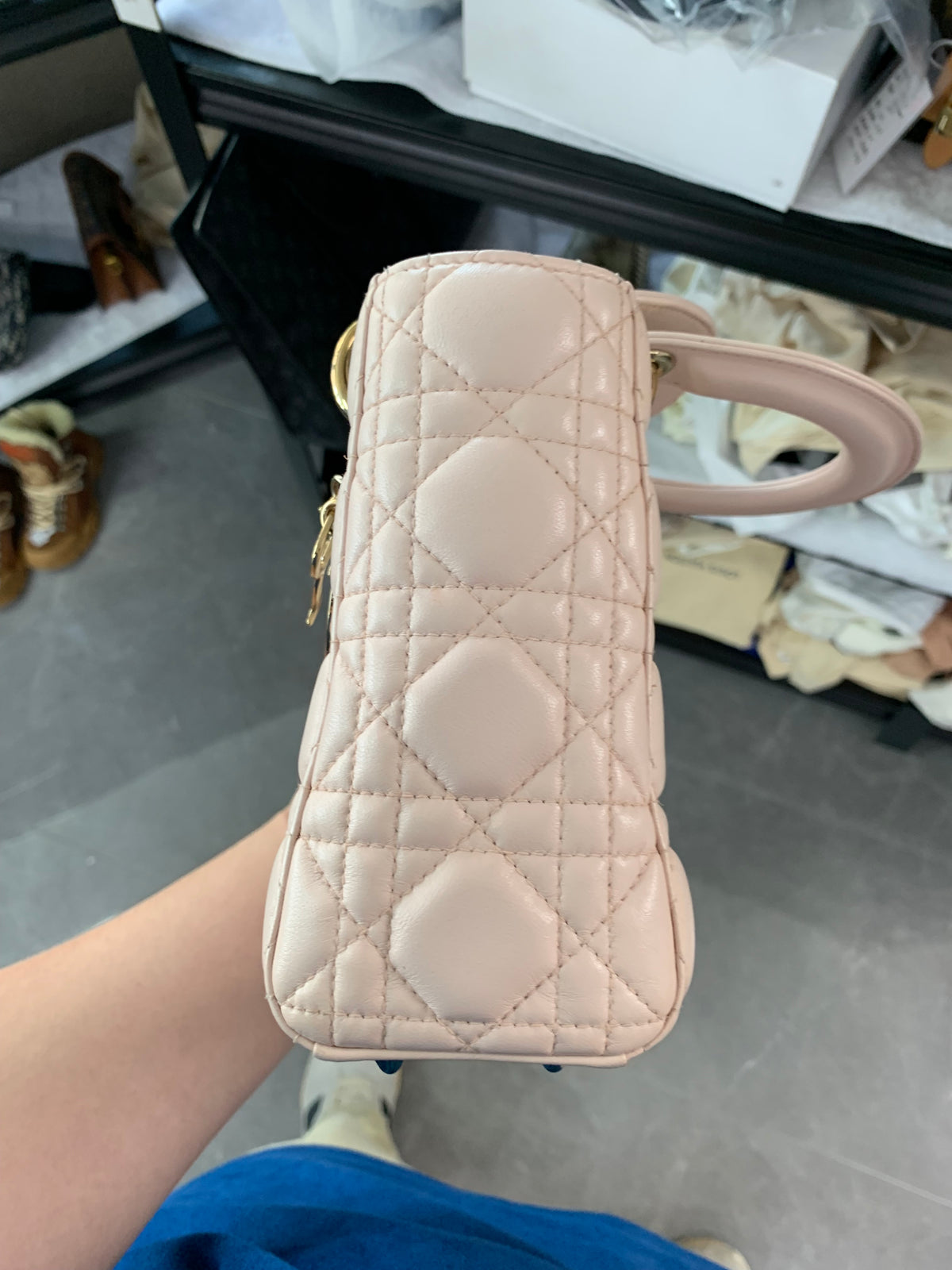 Dior Lady Dior Blush Pink