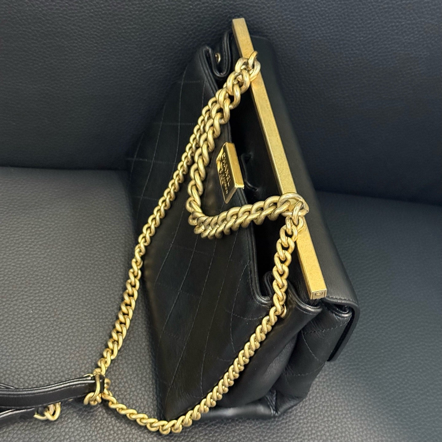 Chanel Double Flap Frame Bag