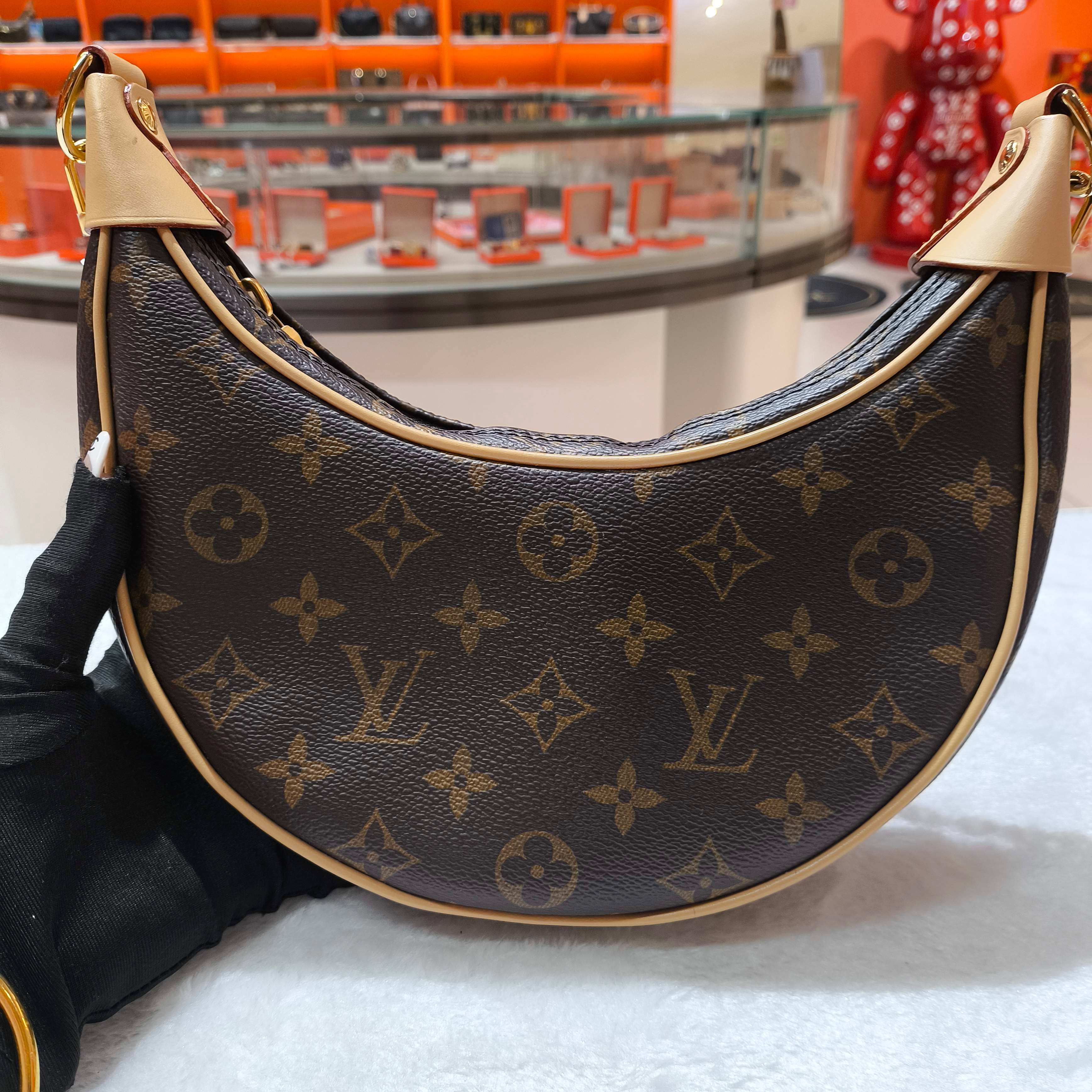 Louis Vuitton Loop Moon Crossbody Bag (repainted)