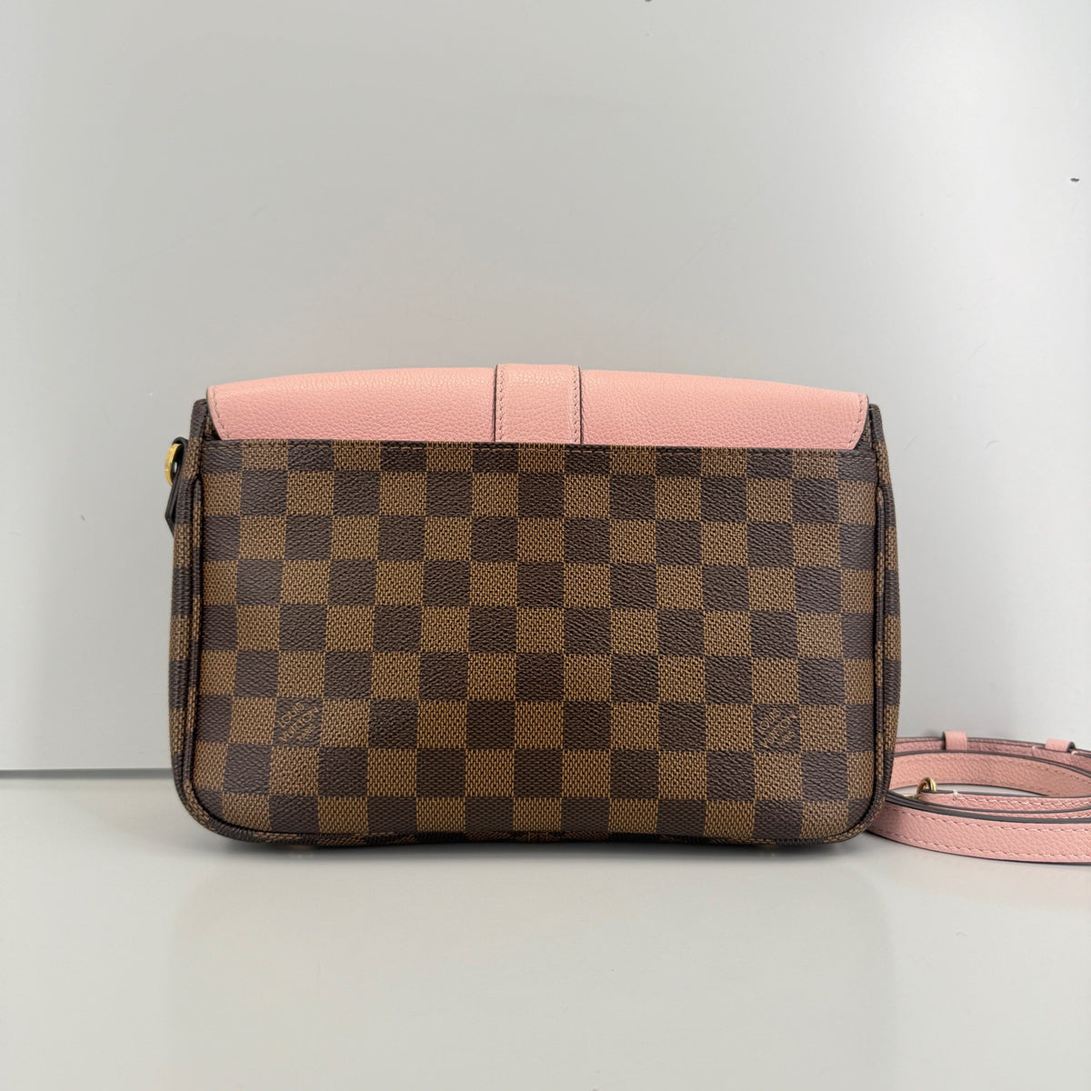 Louis Vuitton Clapton Damier Ebene Pink