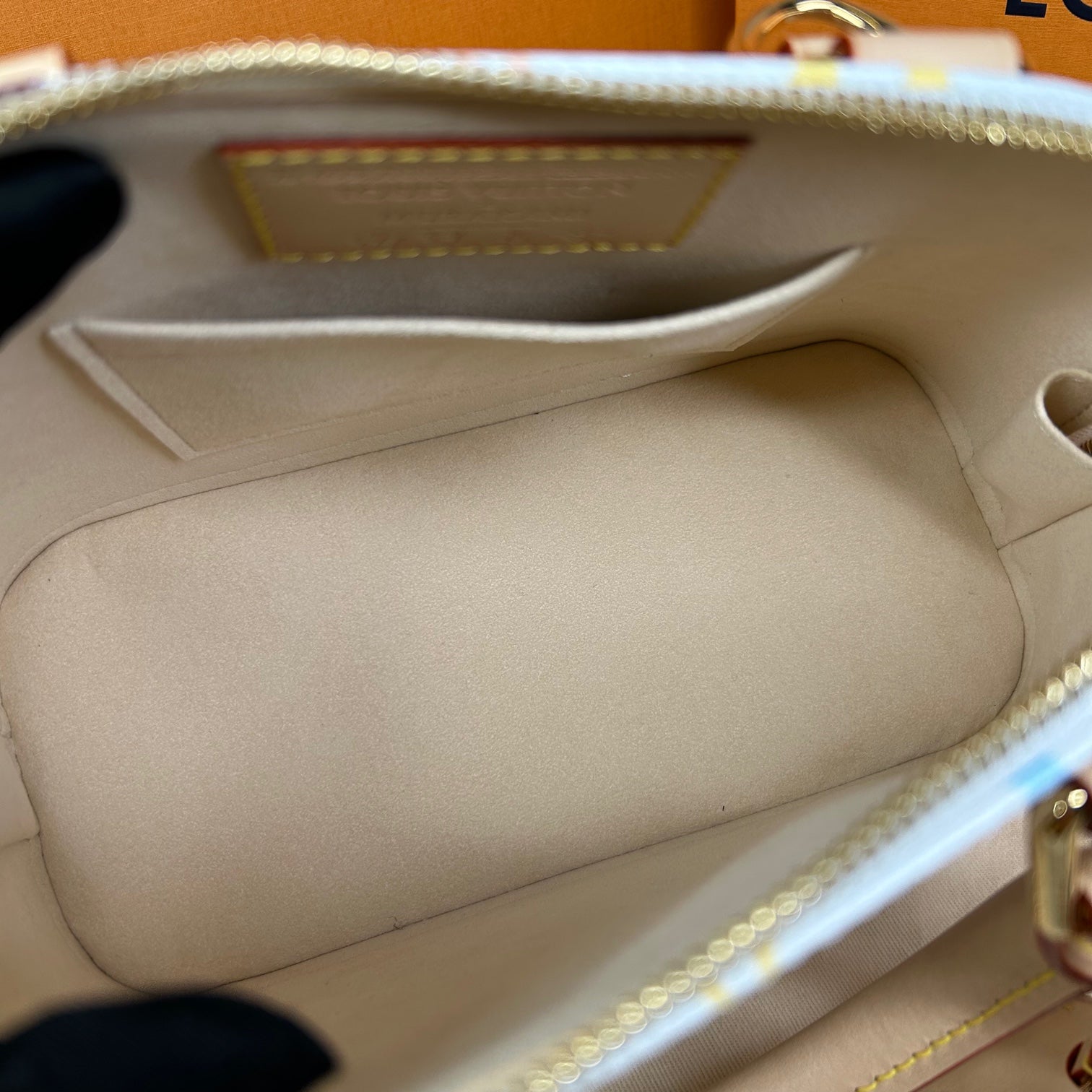 Louis Vuitton Alma BB Multicolore White Monogram 2020s