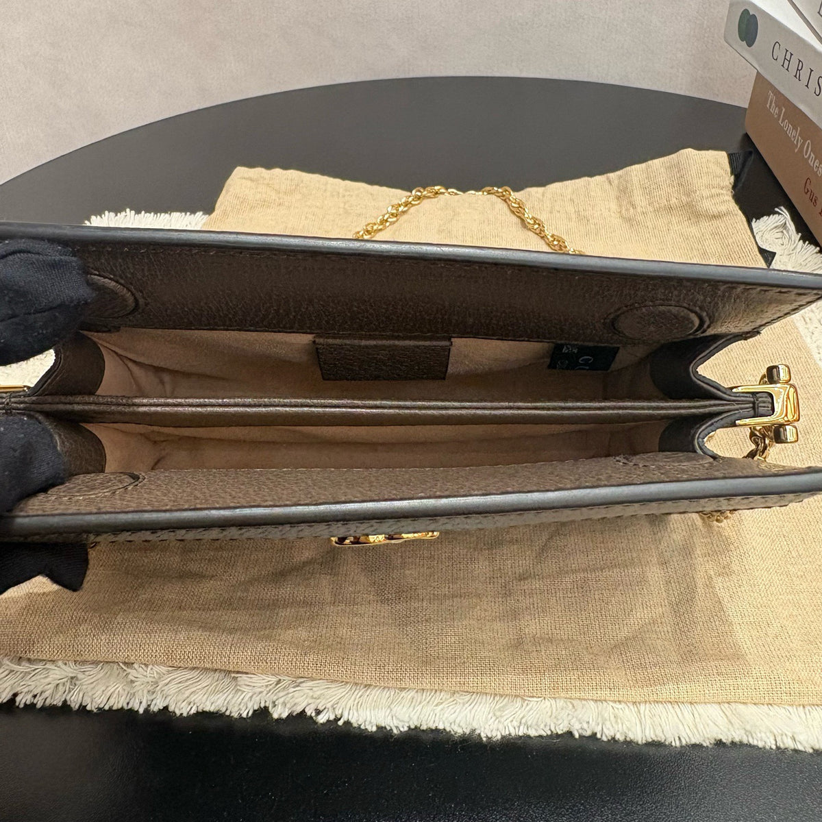 Gucci Ophidia Mini Chain Clutch