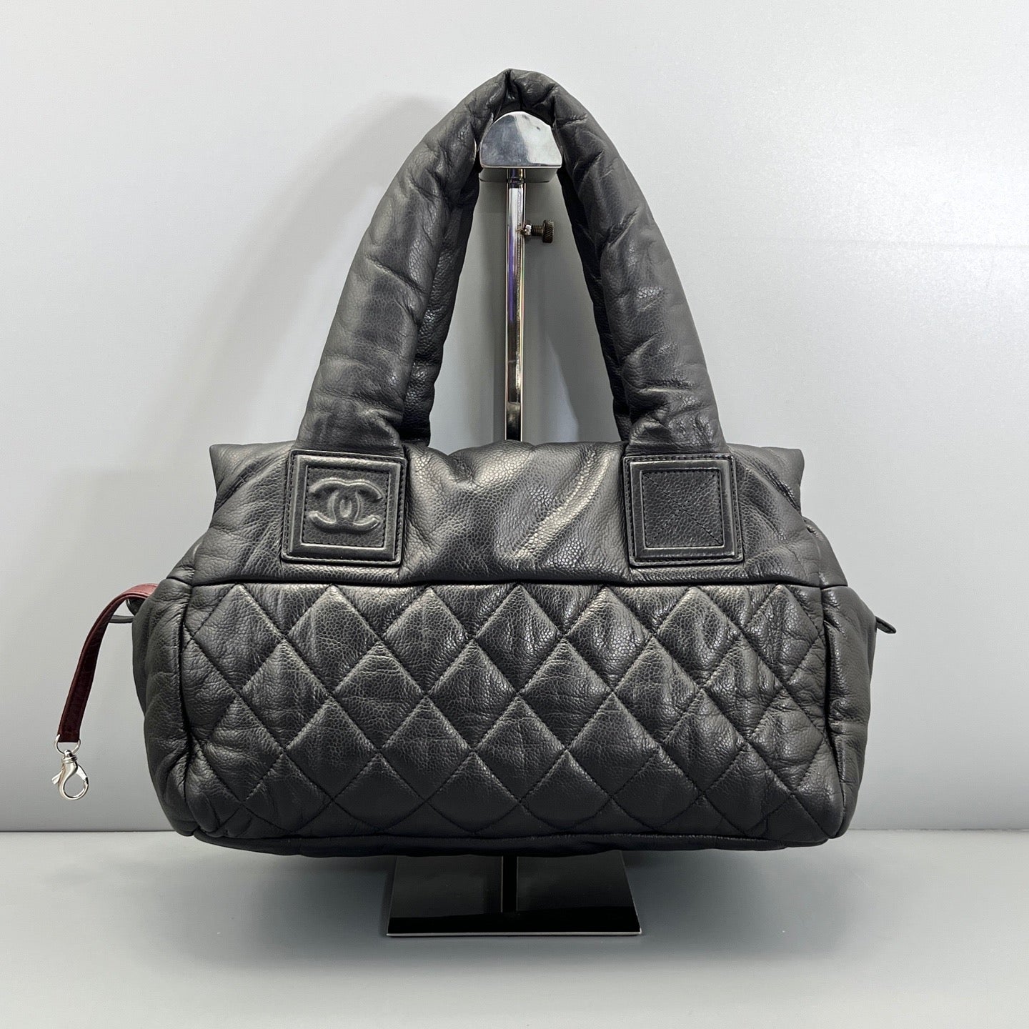 Chanel Black Quilted Leather Cocoon Tote