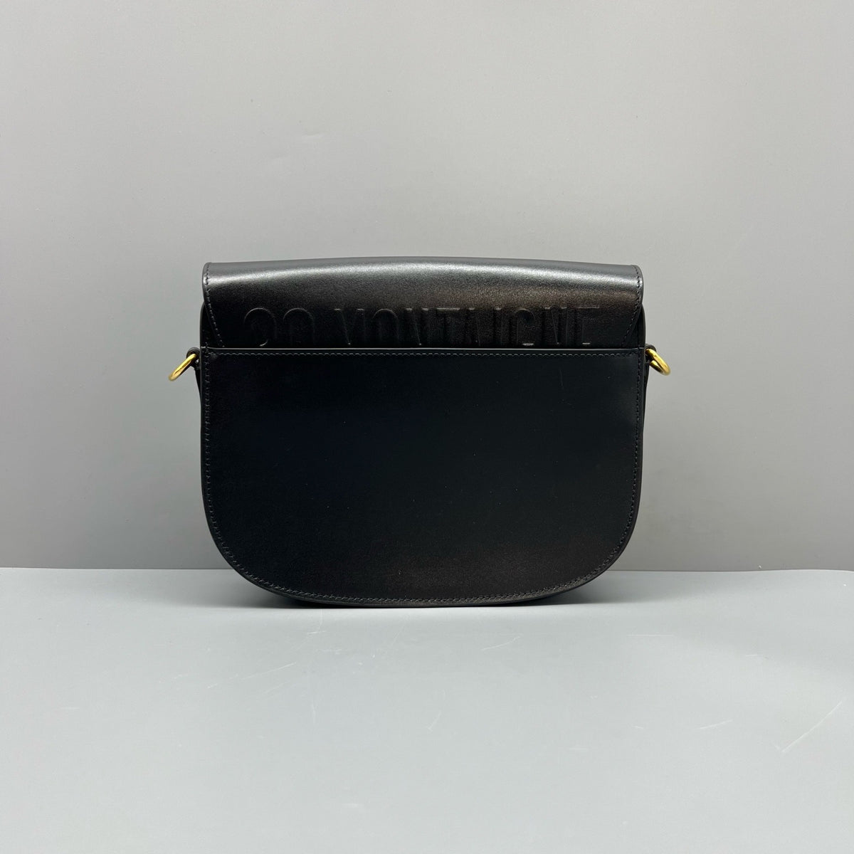 Dior Bobby Black Medium Gold‑Tone Hardware